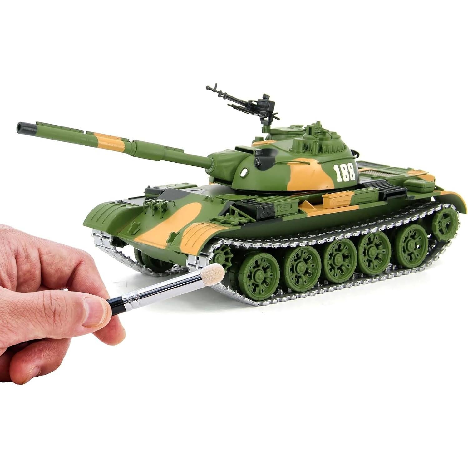 Juego de Pinceles Drybrush PANDAFLY - 3 Tamaños para Miniaturas