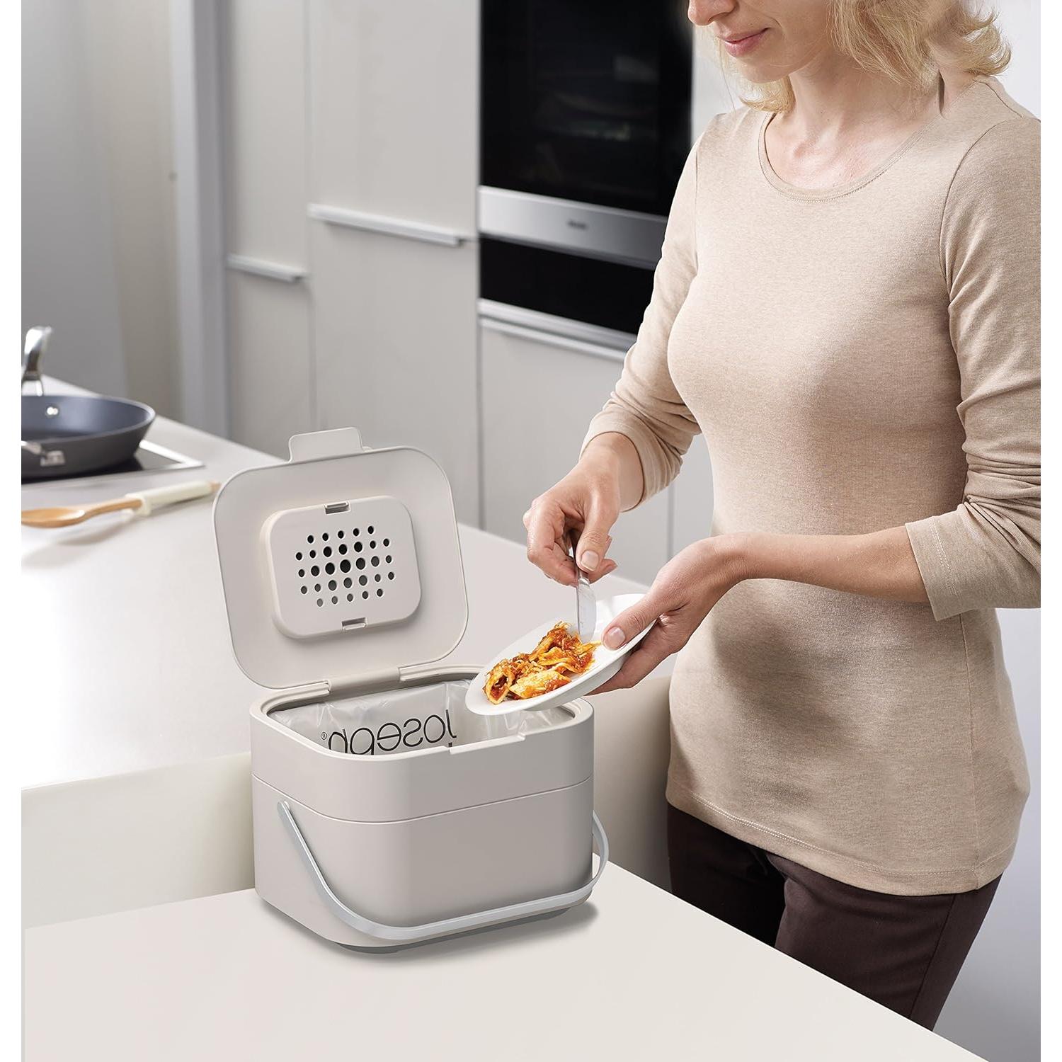 Cubo de Compostaje Joseph Joseph 4L con Filtro de Olores