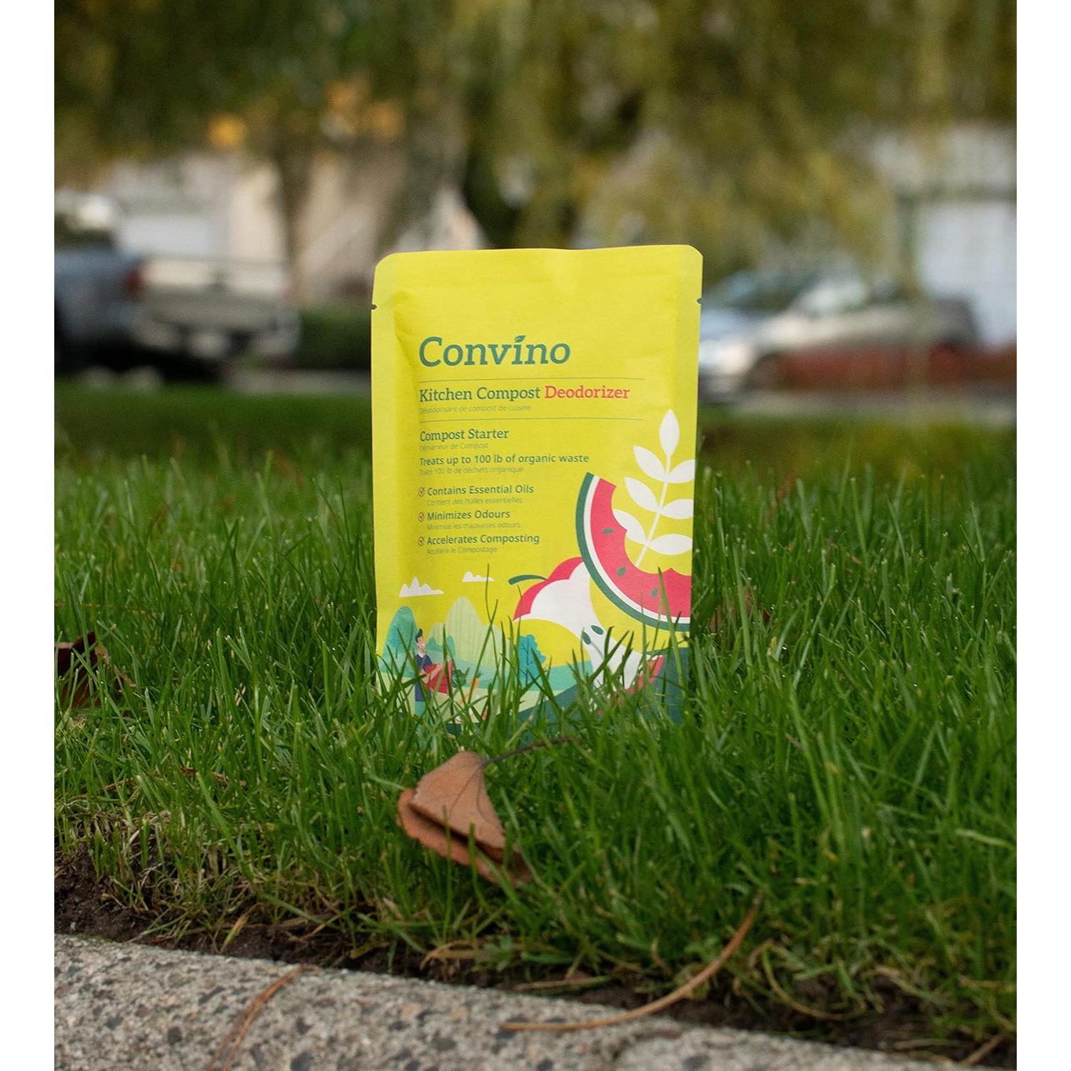 Iniciador de Compost Convino - 4 Sobres 25g - Reduce Olores