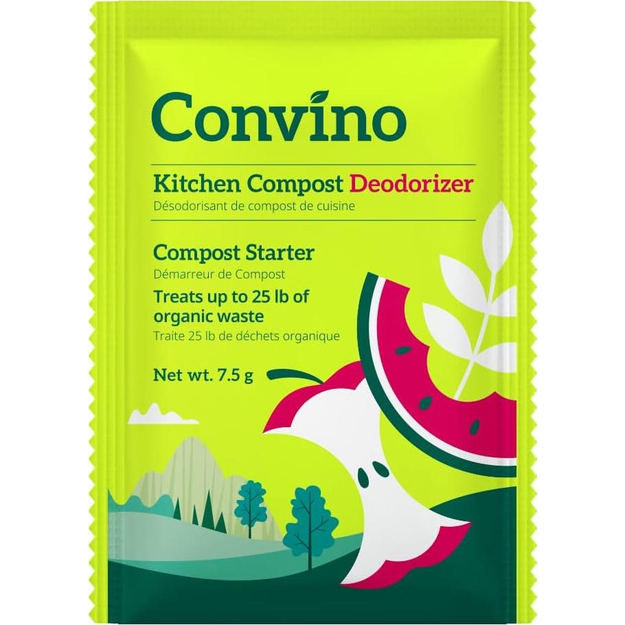Iniciador de Compost Convino - 4 Sobres 25g - Reduce Olores