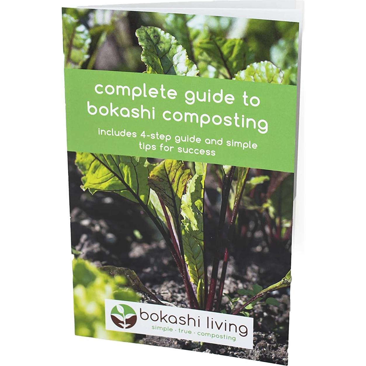 Kit de Compostaje Bokashi Premium 1 Contenedor 1 kg Salvado