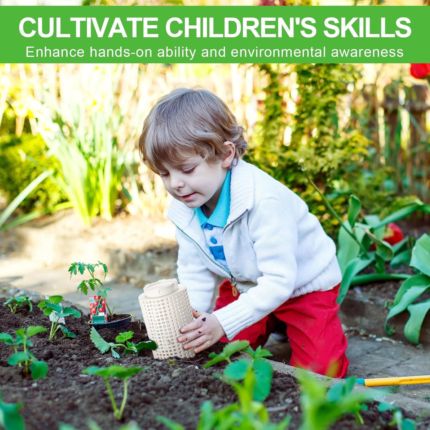 Compostador de Gusanos Blosssound 2 Pcs PVC 30x16x16 cm