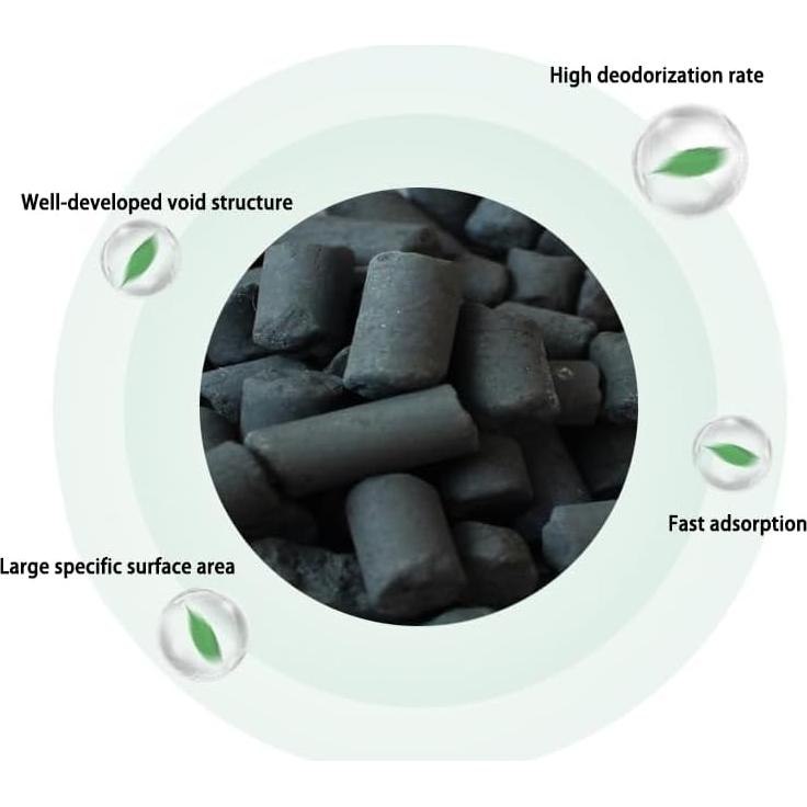 Recarga Filtro Carbón Activado Salipt 1.2 kg para Compostor