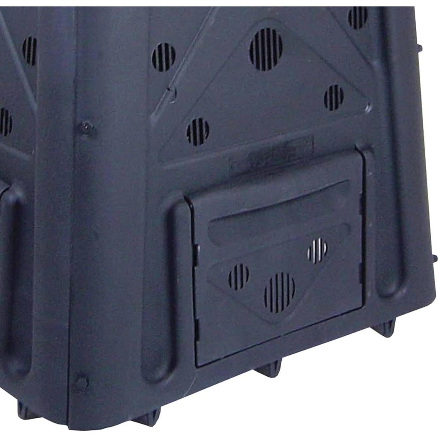 Contenedor de Compostaje Redmon 65 Galones Negro con Tapa