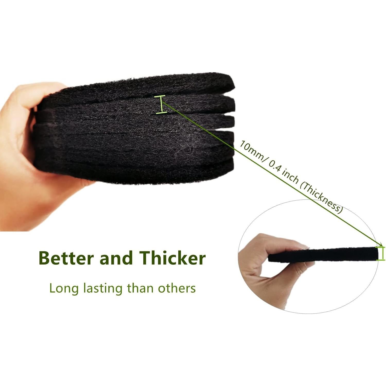 Filtro de Carbón Activado iUoczi 7.25" Redondo - 12 Piezas