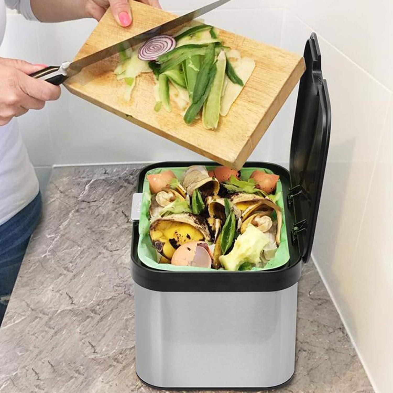 Contenedor de Compost Dullrout 4.3L Sellado para Cocina