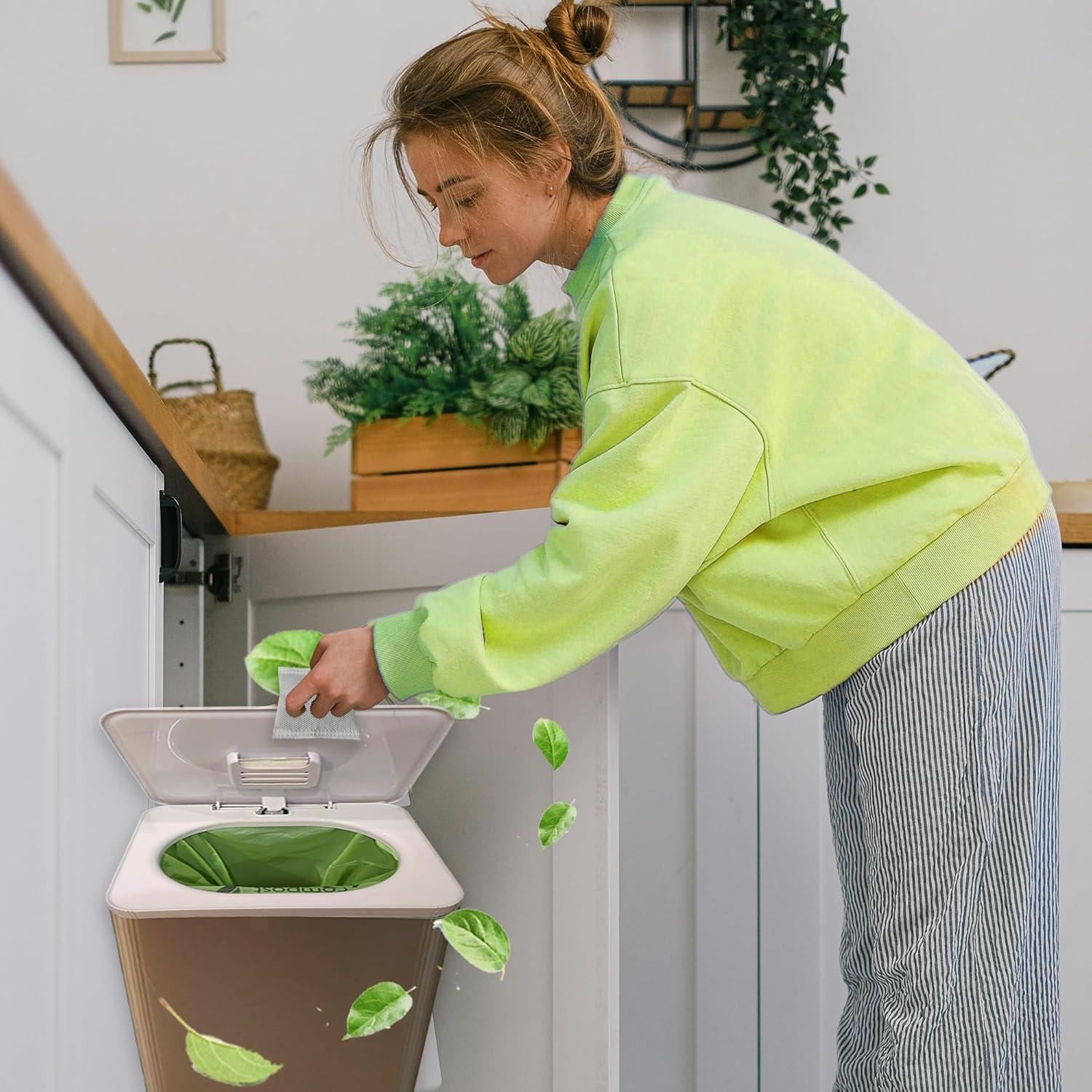 Filtros de Carbono PurifyLogix para Cubos de Compostaje 12 Pzs