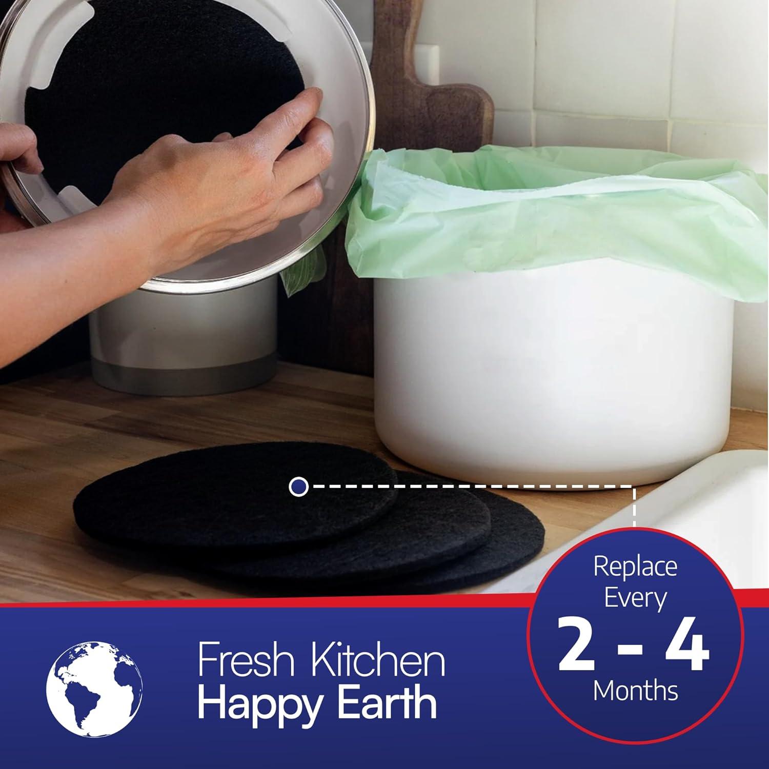 Filtros de Carbón Activado BioStrike 5.5" para Compostaje