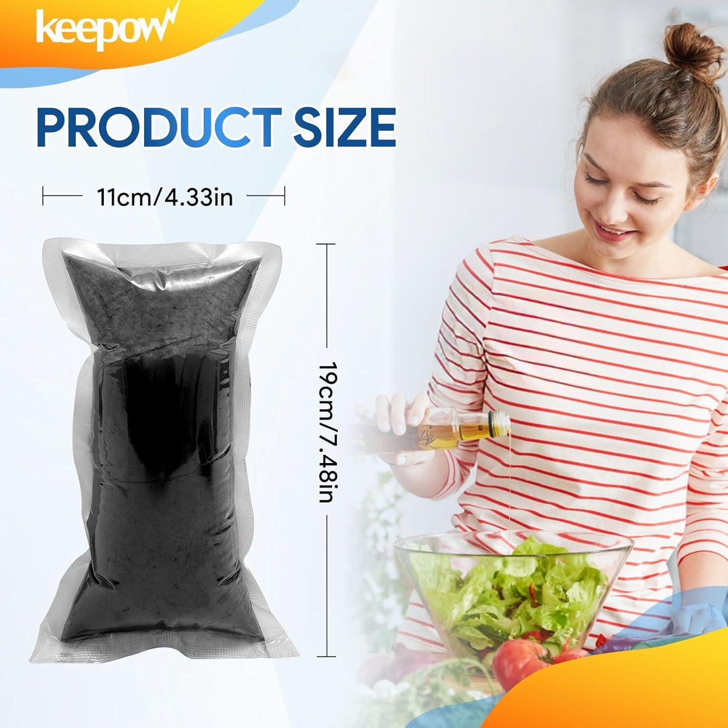 Recargas de Carbón Activado KEEPOW para Compostador Lomi - 4 Pcs