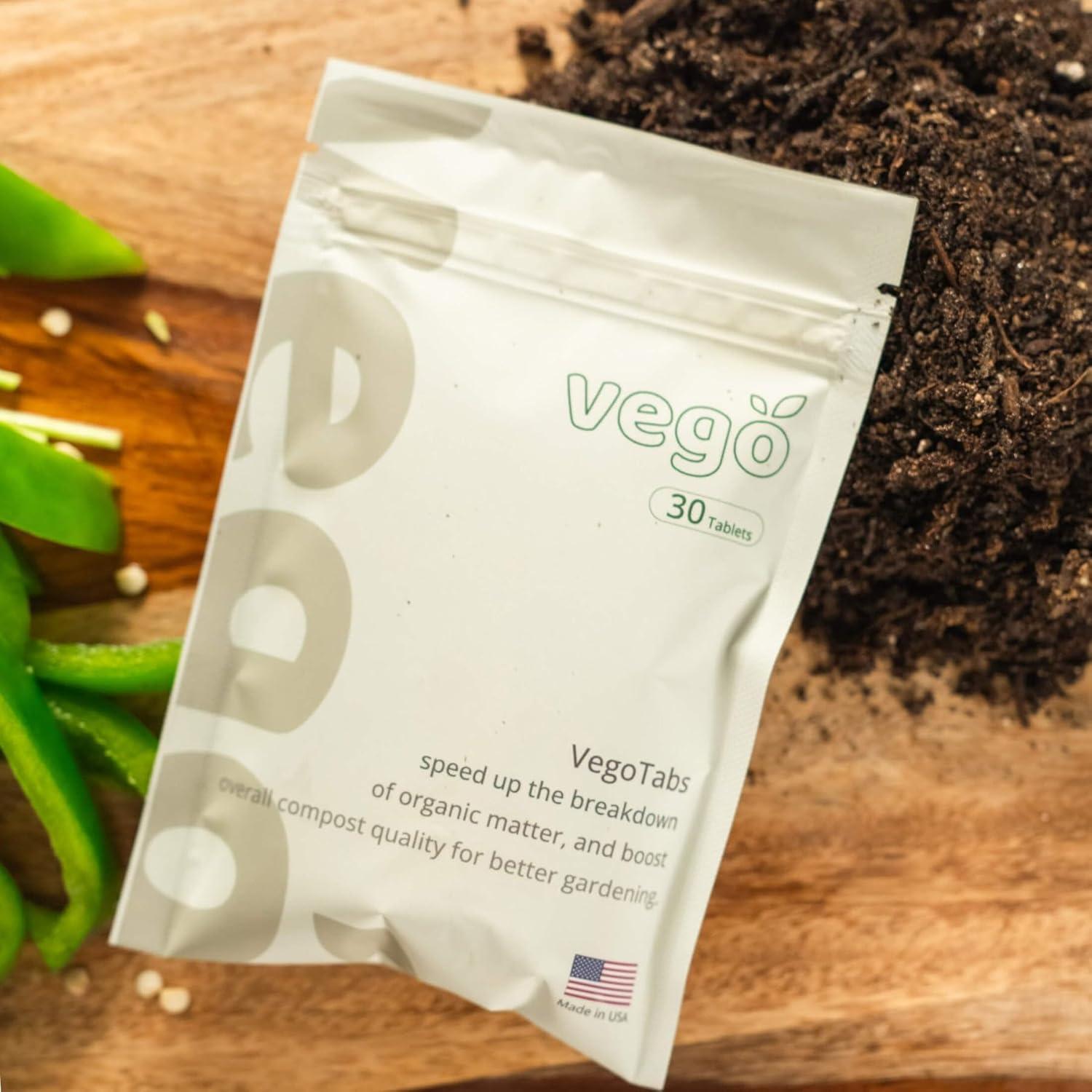 Vego Tabs Aceleradores de Compostaje 2 Bolsas 0.23 kg