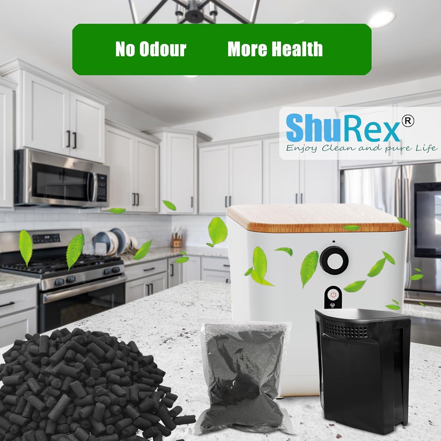 Recargas de Carbón Activado ShuRex para Compostador iDOO 3L