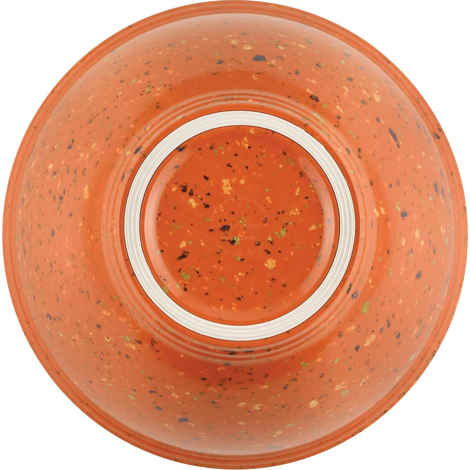 Tazón de Basura Rachael Ray Melamina Naranja 4 Qt