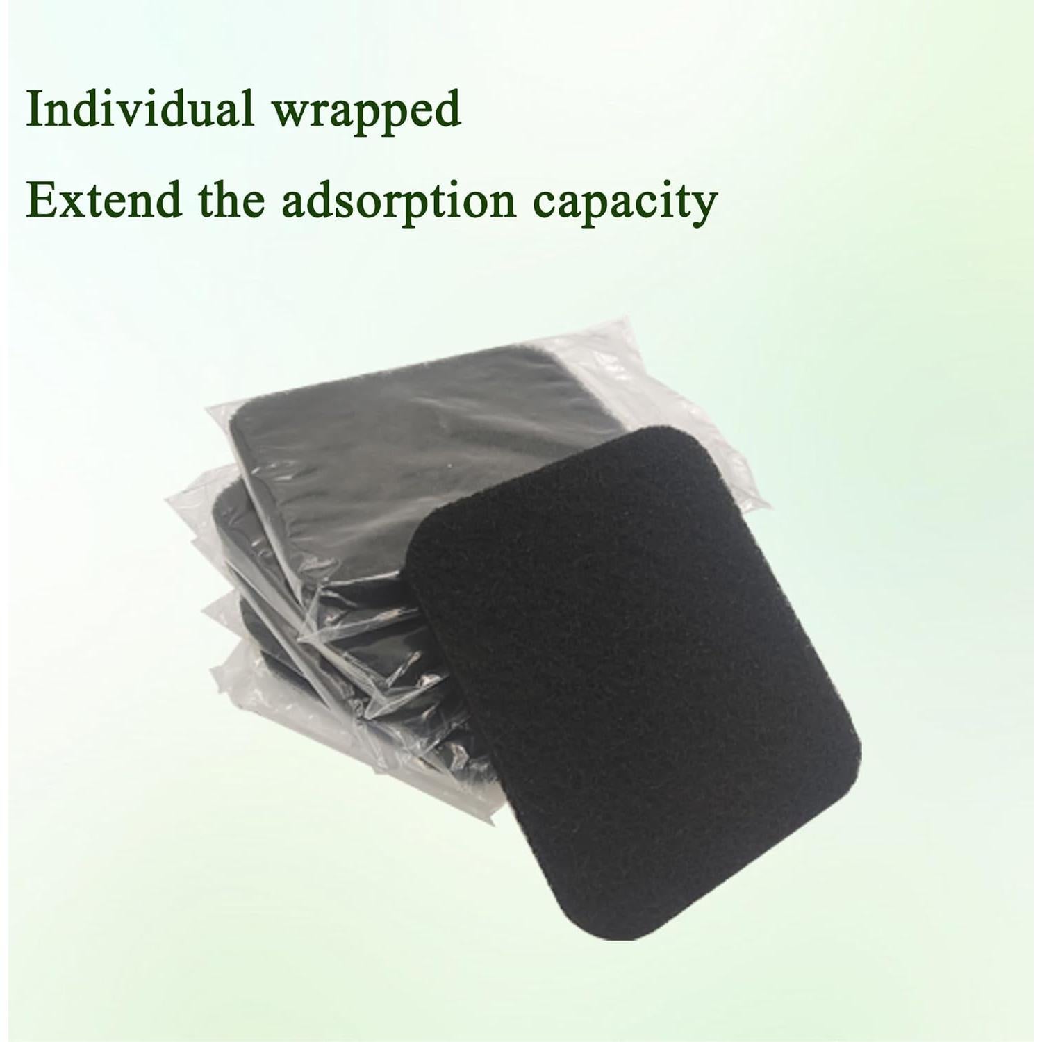 Filtros de Olor Carbón Activado PurifyLogix Ovalados 6 Pzas