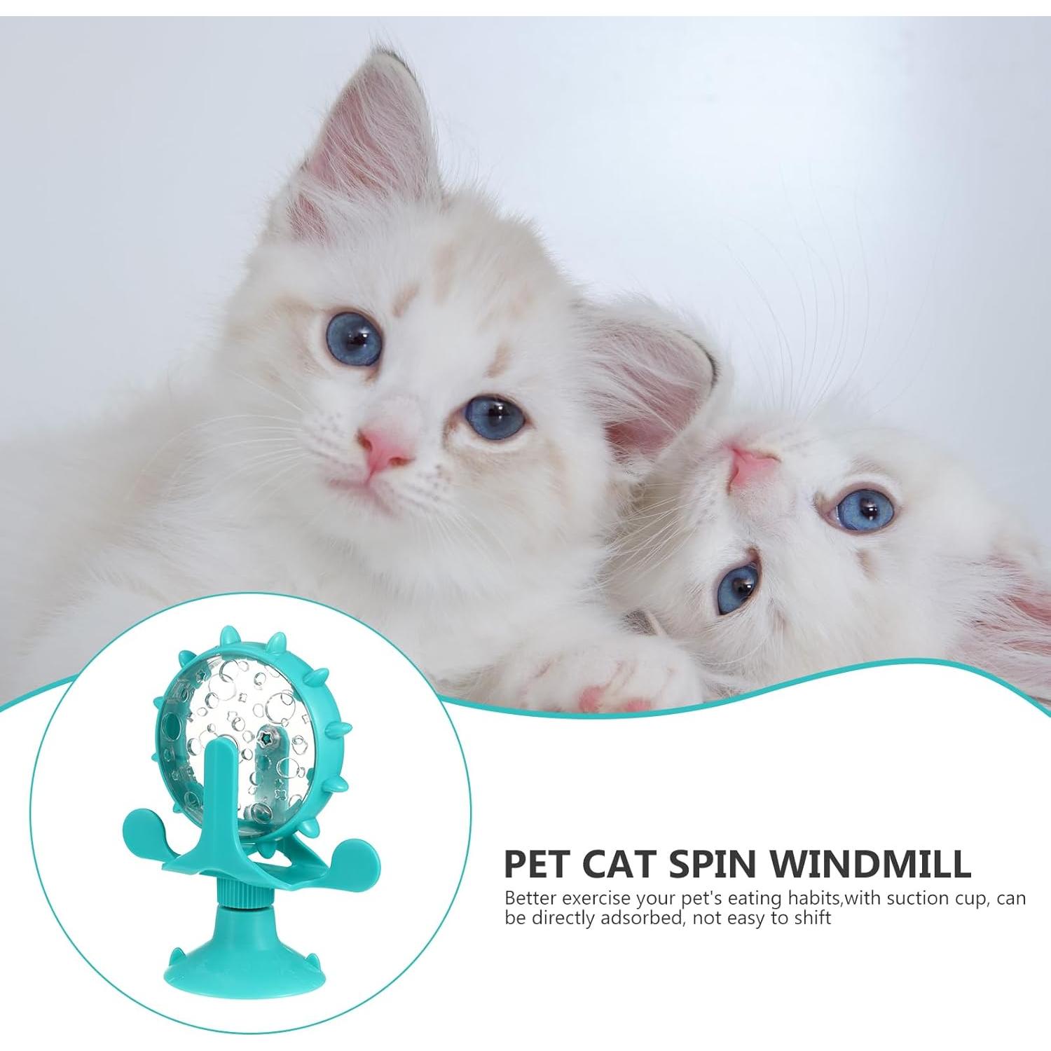 Dispensador de Golosinas Interactivo DOITOOL para Gatos Azul