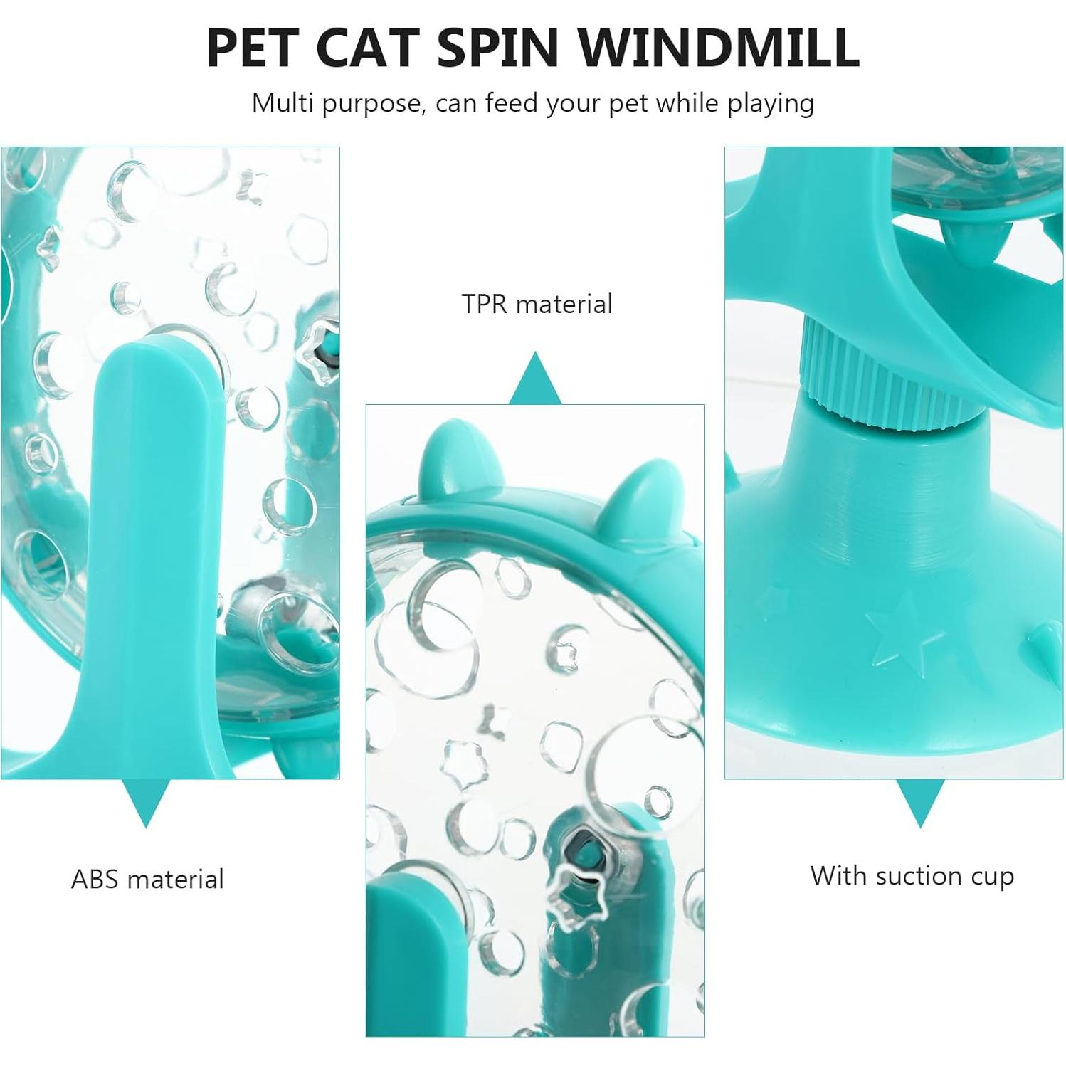 Dispensador de Golosinas Interactivo DOITOOL para Gatos Azul