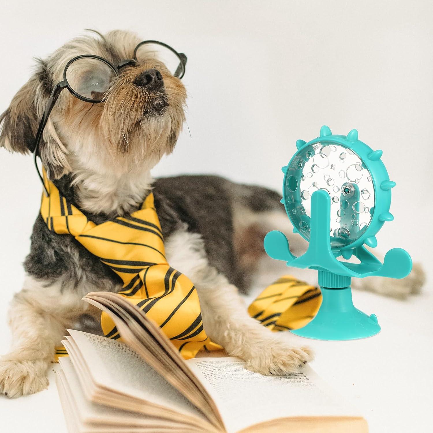 Dispensador de Golosinas Interactivo DOITOOL para Gatos Azul