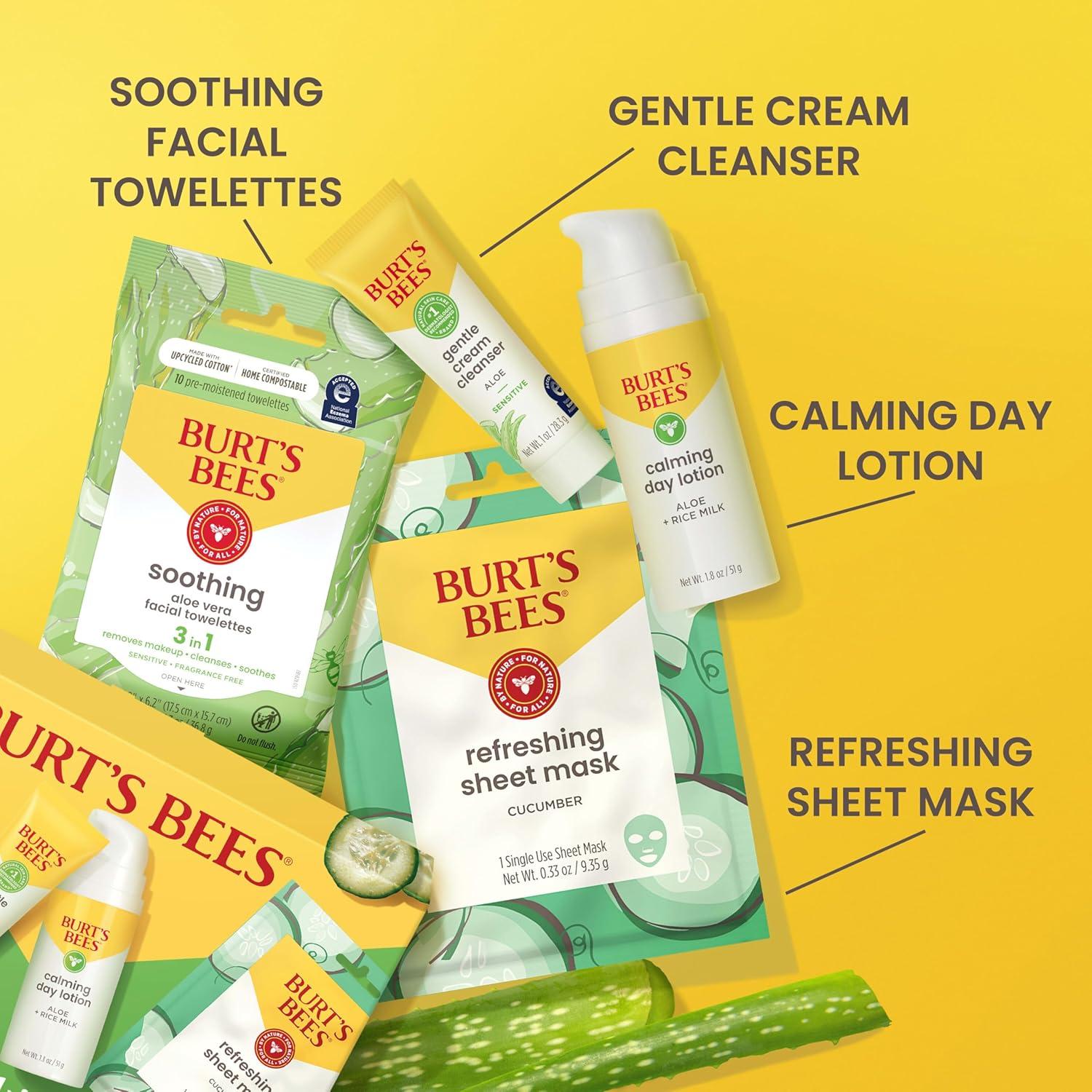 Set de Cuidado Facial Burt's Bees para Piel Sensible