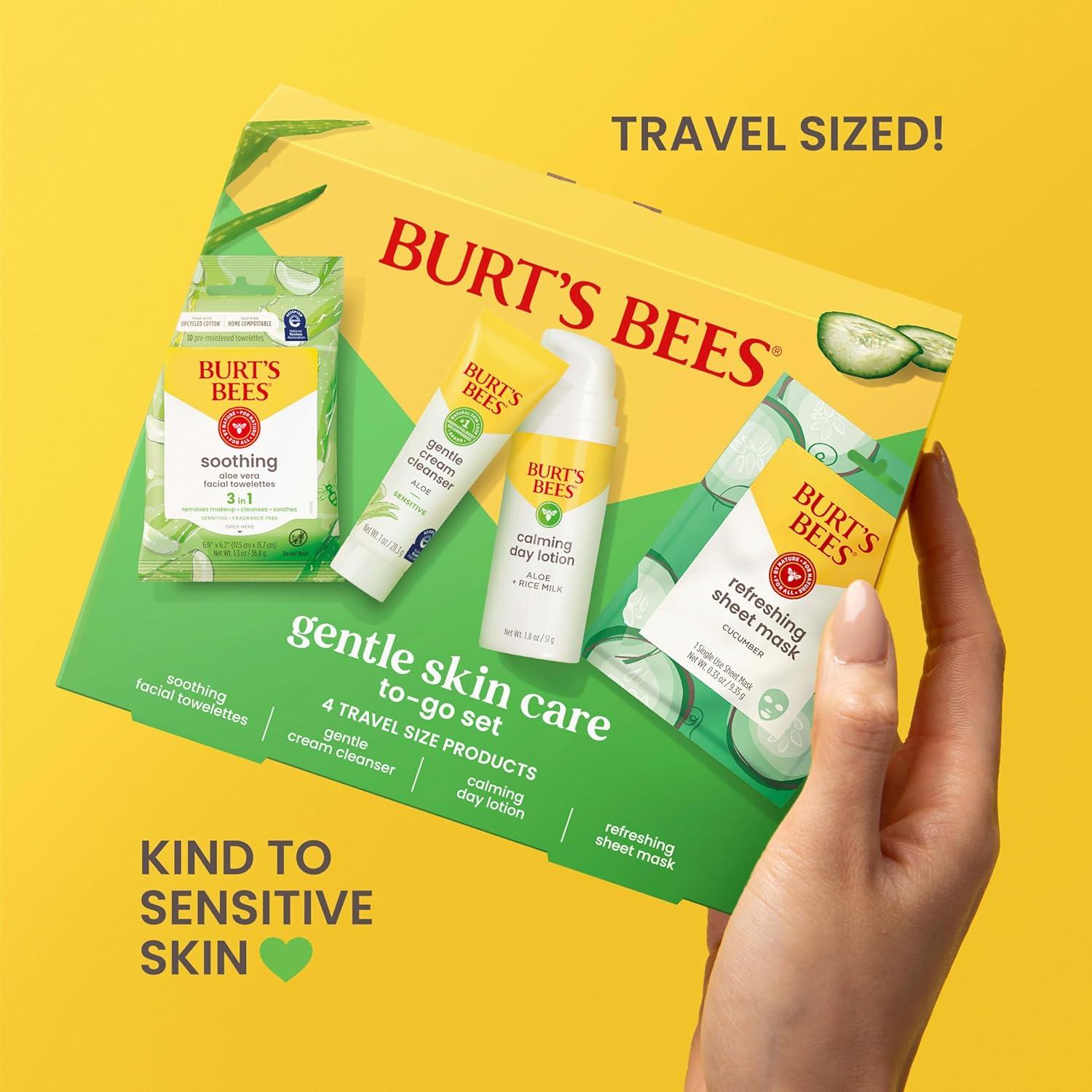Set de Cuidado Facial Burt's Bees para Piel Sensible