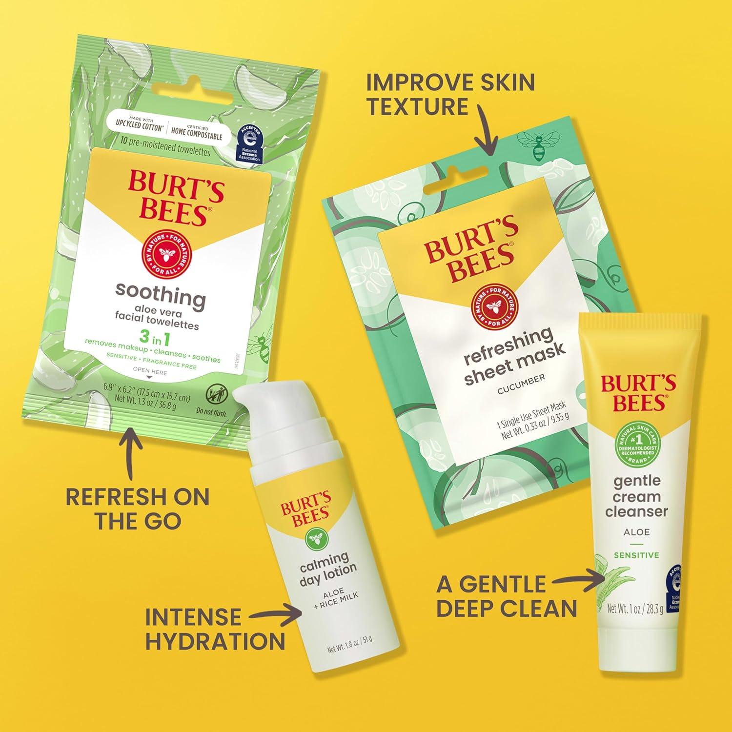 Set de Cuidado Facial Burt's Bees para Piel Sensible