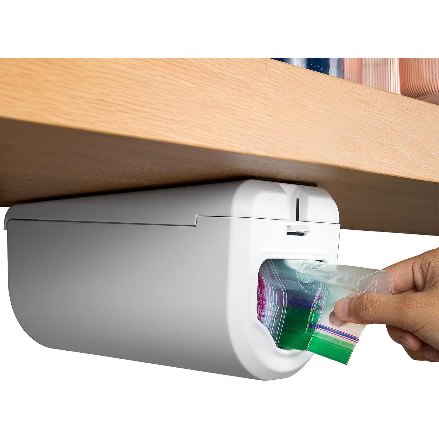 Dispensador ELYPRO para bolsas Ziplock tamaño Quart y Sandwich