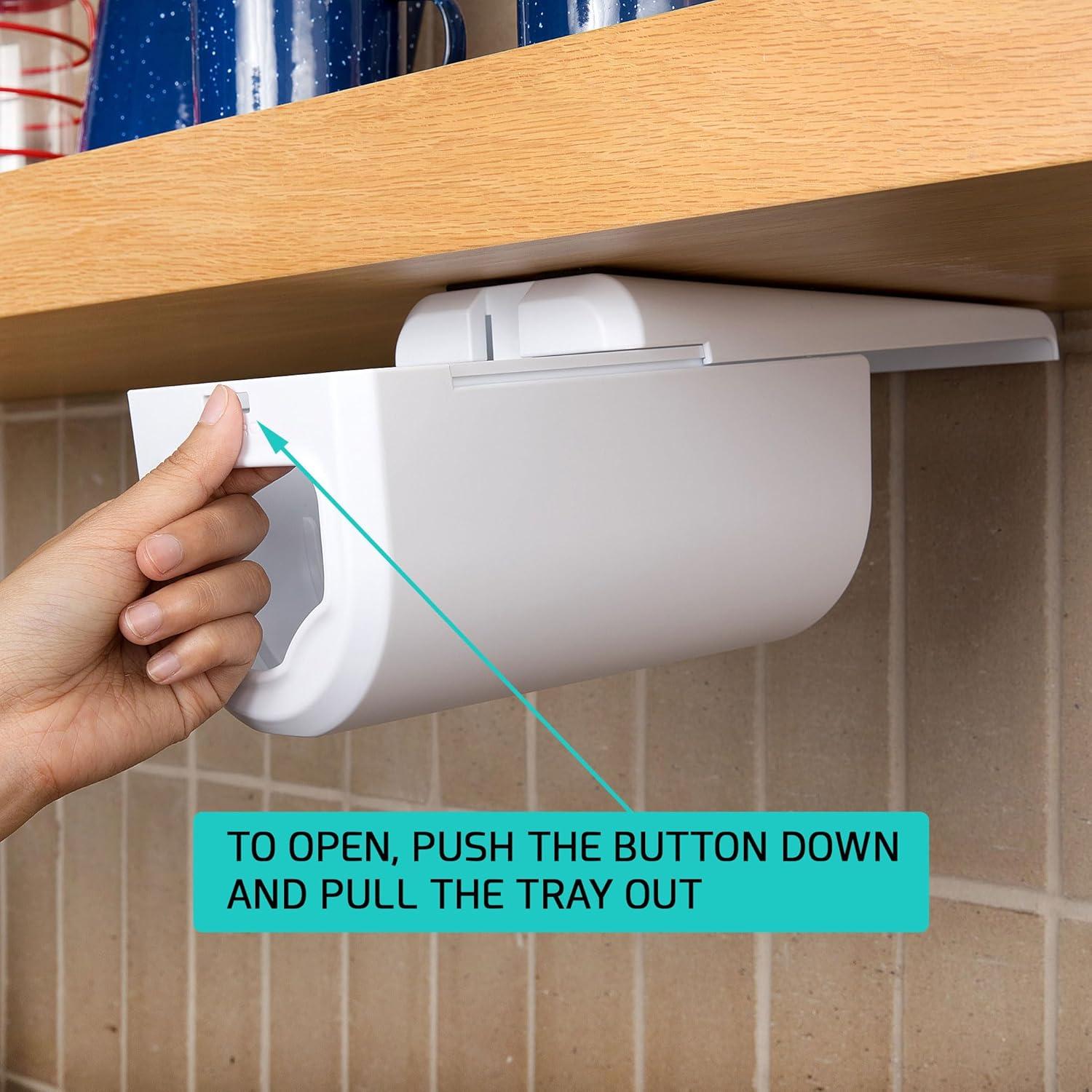 Dispensador ELYPRO para bolsas Ziplock tamaño Quart y Sandwich