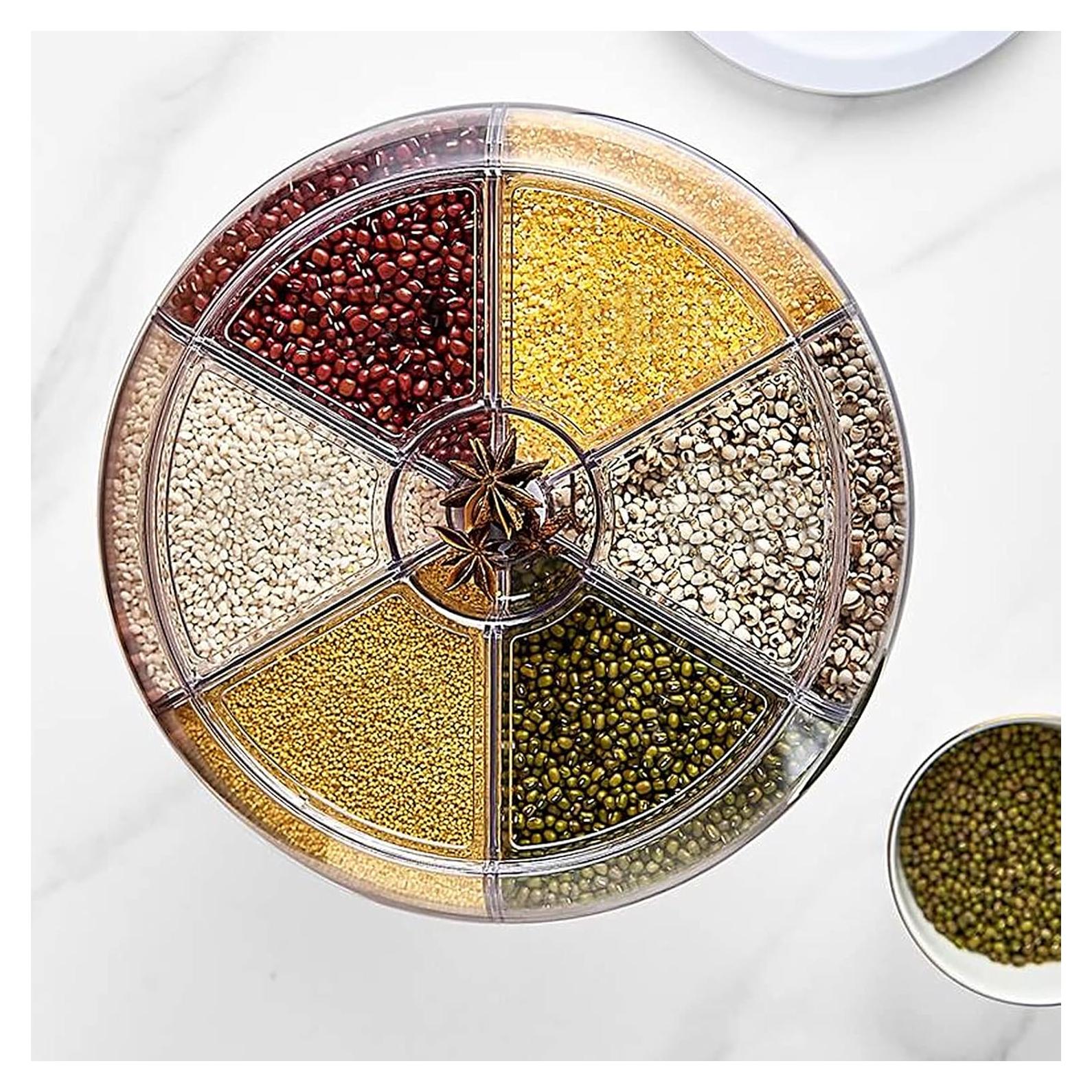 Dispensador de Cereal HAYGSAQ 6 Compartimentos 22L