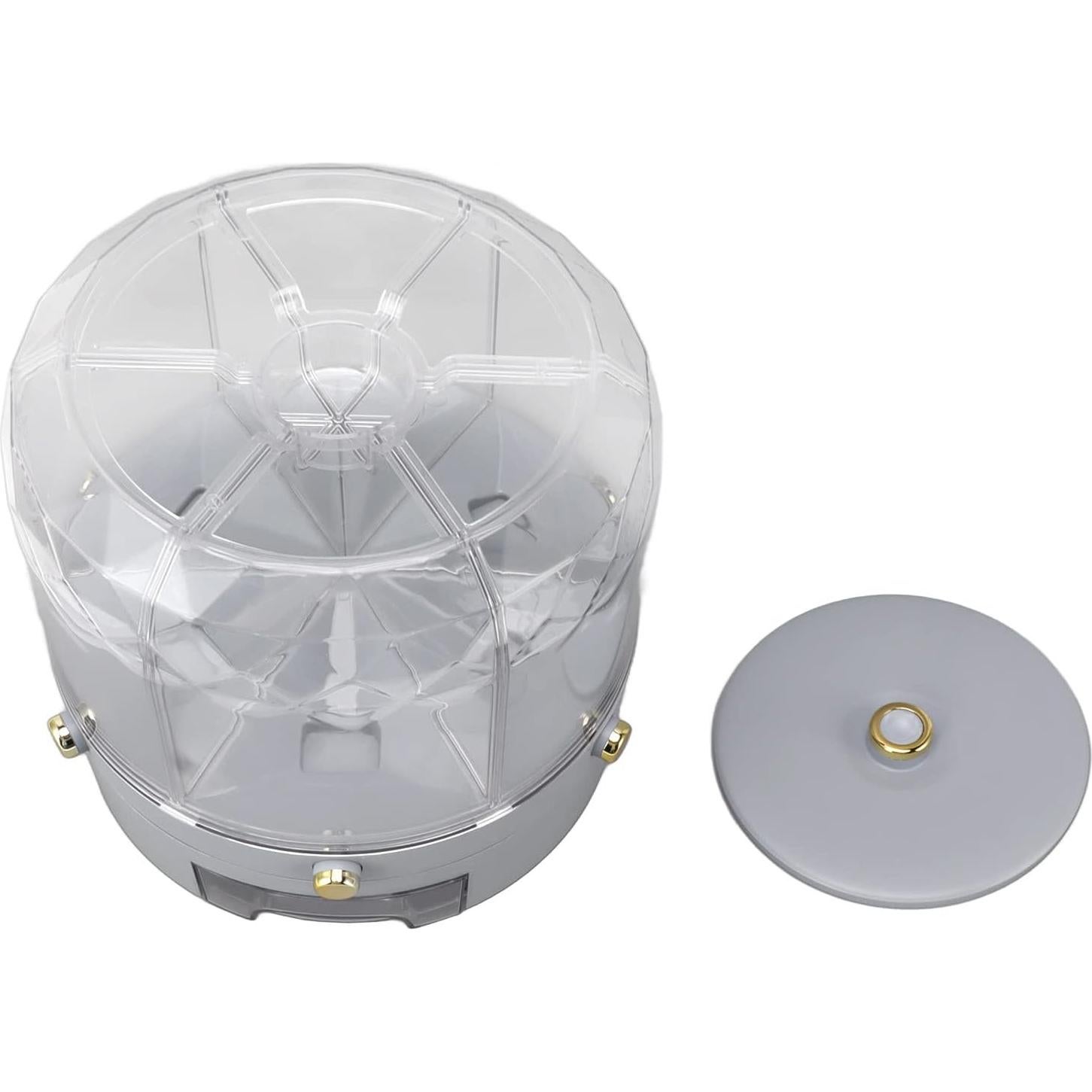 Dispensador de Granos Natudeco 6kg Rotativo 360° para Alimentos