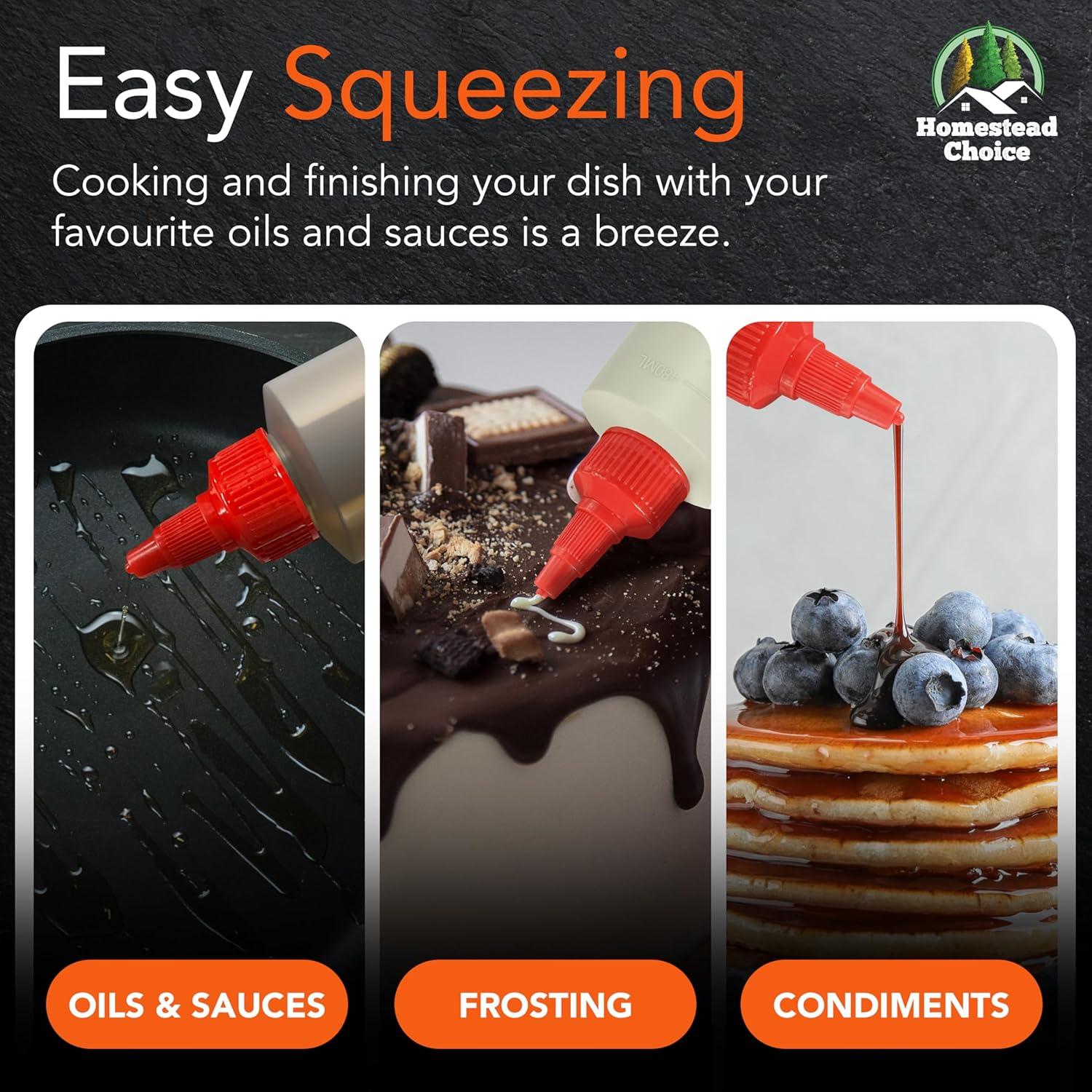 Paquete de 6 Botellas Squeeze 16oz Homestead Choice