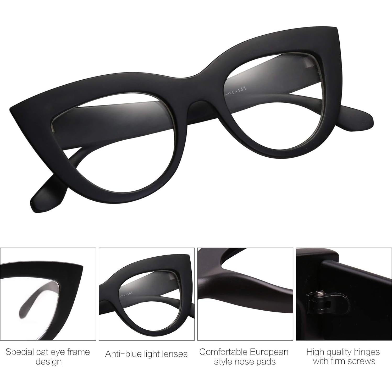 Gafas de Sol SOJOS Ojo de Gato UV400 para Mujeres