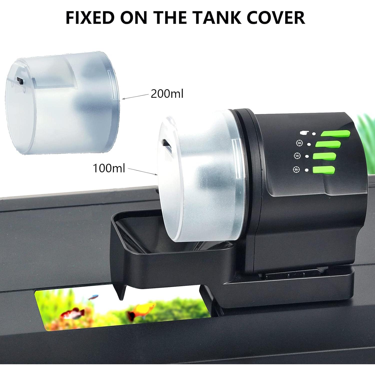 Dispensador Automático de Comida para Peces DXOPHIEX 100-200ml