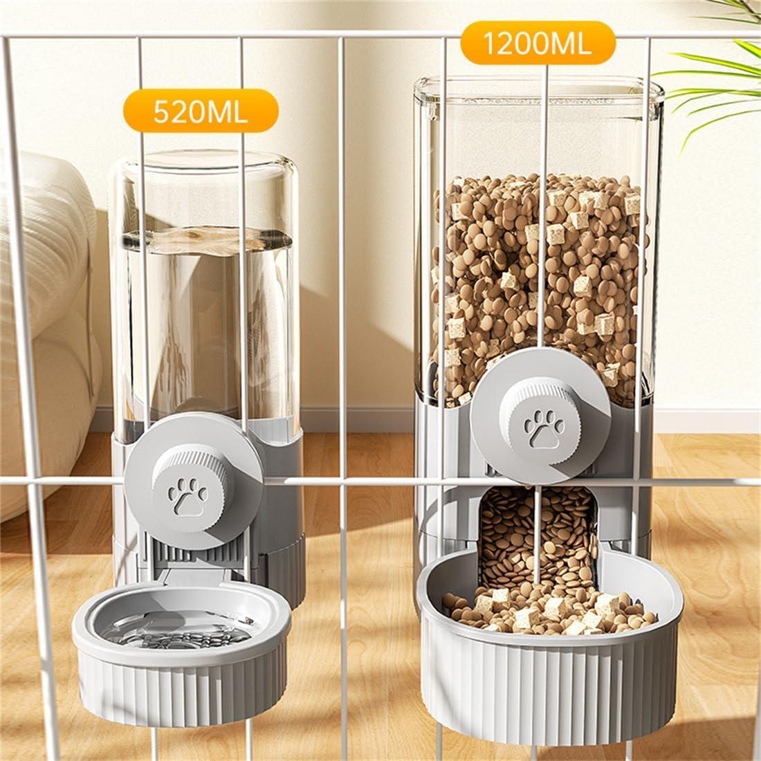 Dispensador Automático de Comida y Agua para Mascotas 1,04L