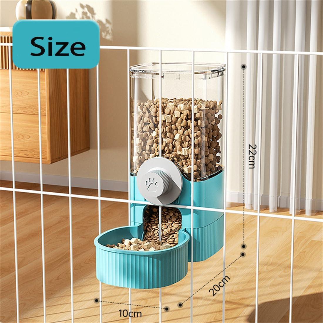 Dispensador Automático de Comida y Agua para Mascotas 1,04L