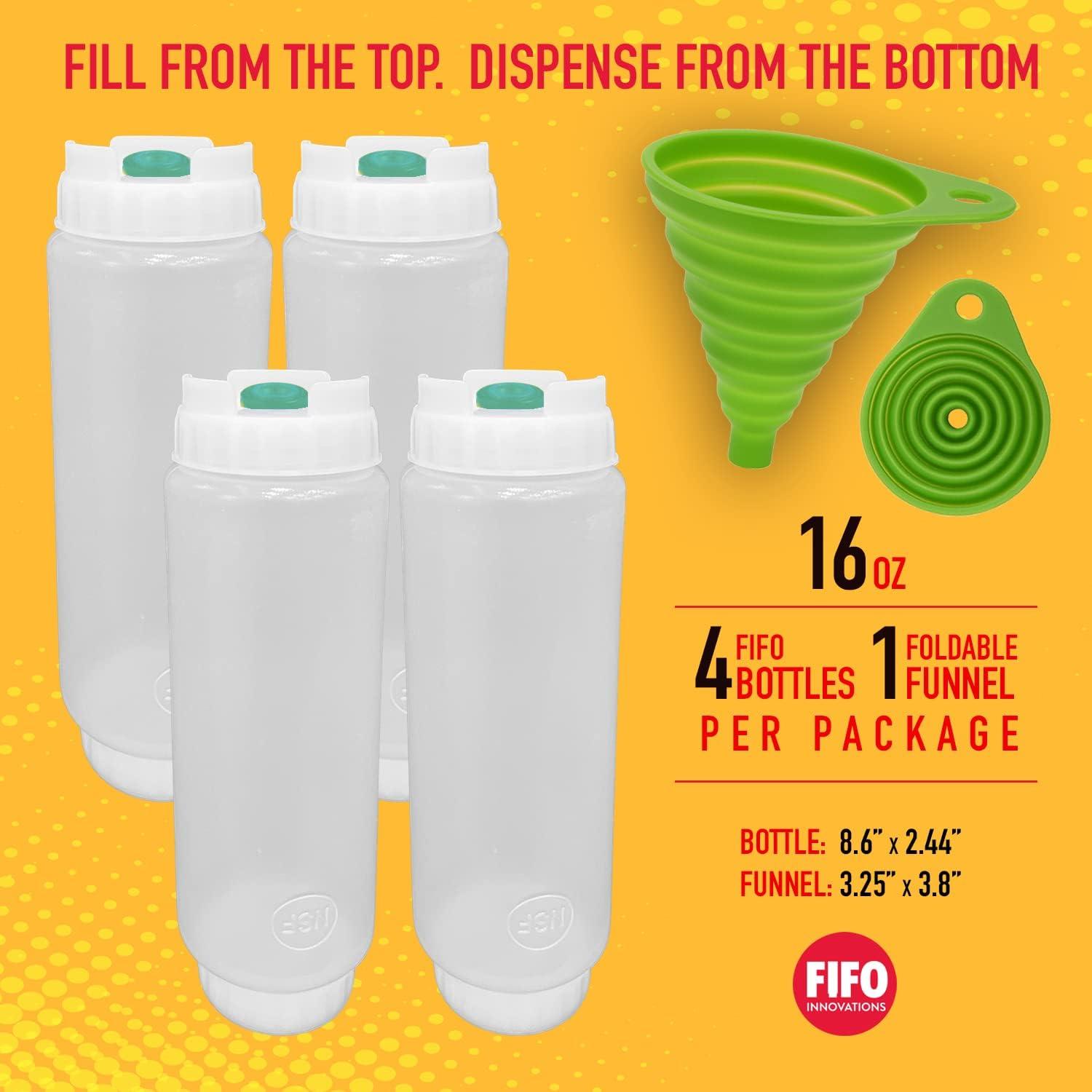 Botellas Squeeze FIFO Rockland Guard 16 oz Verde (4 Pzas)