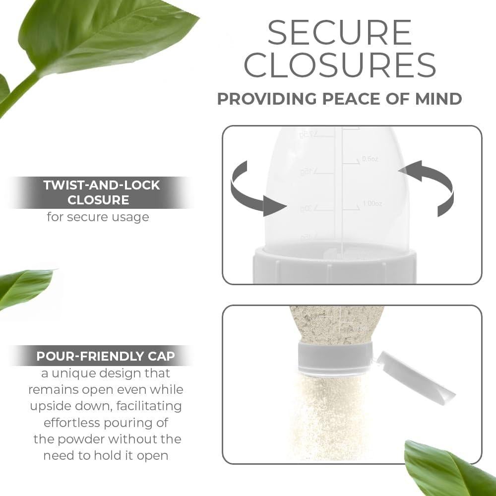 Contenedor de Polvo Re-Fill Sensible Creations 2 Compartimentos