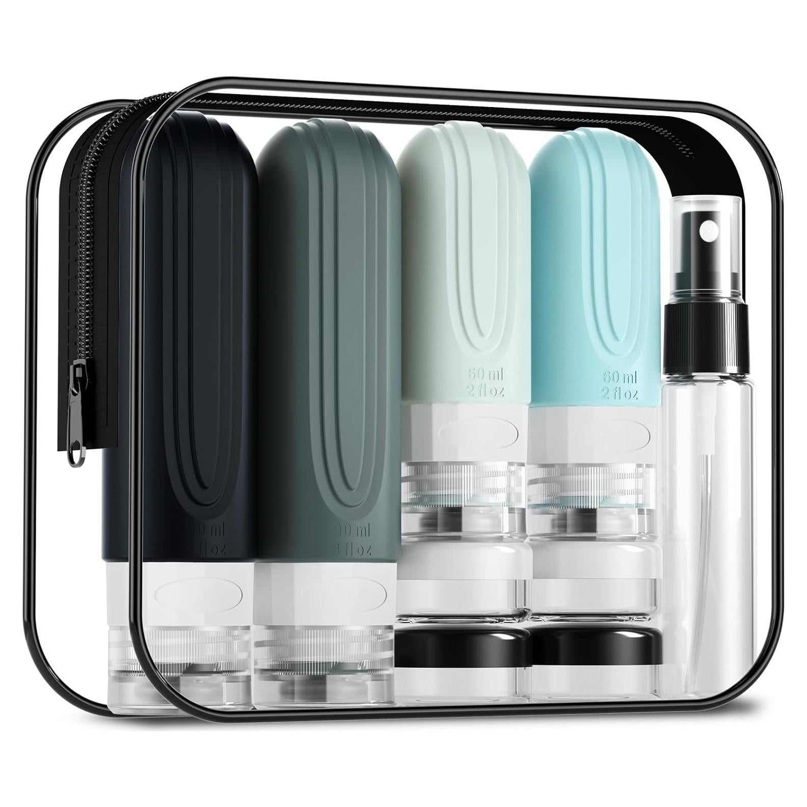 Paquete de 16 Botellas de Viaje Mrsdry 88ml A Prueba de Fugas