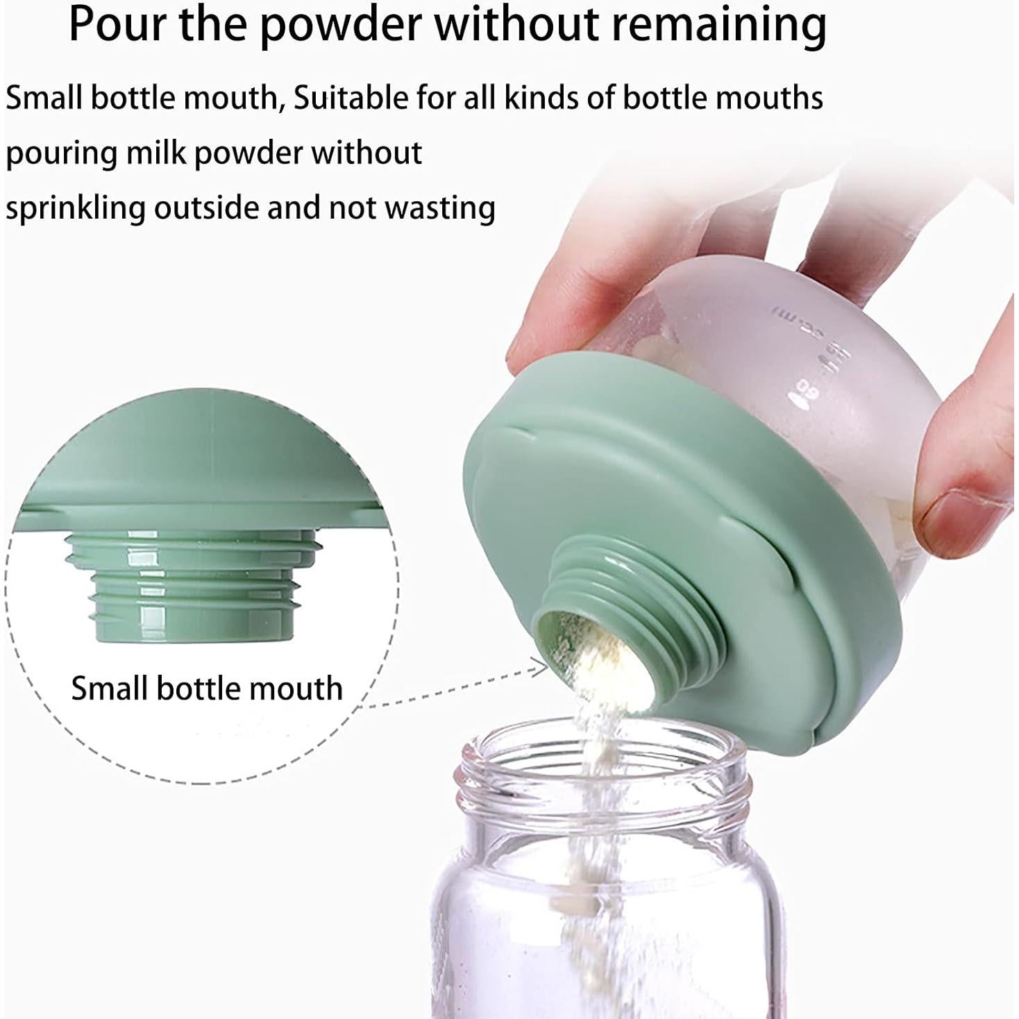 Dispensador de Fórmula para Bebés 4 Capas Libre de BPA