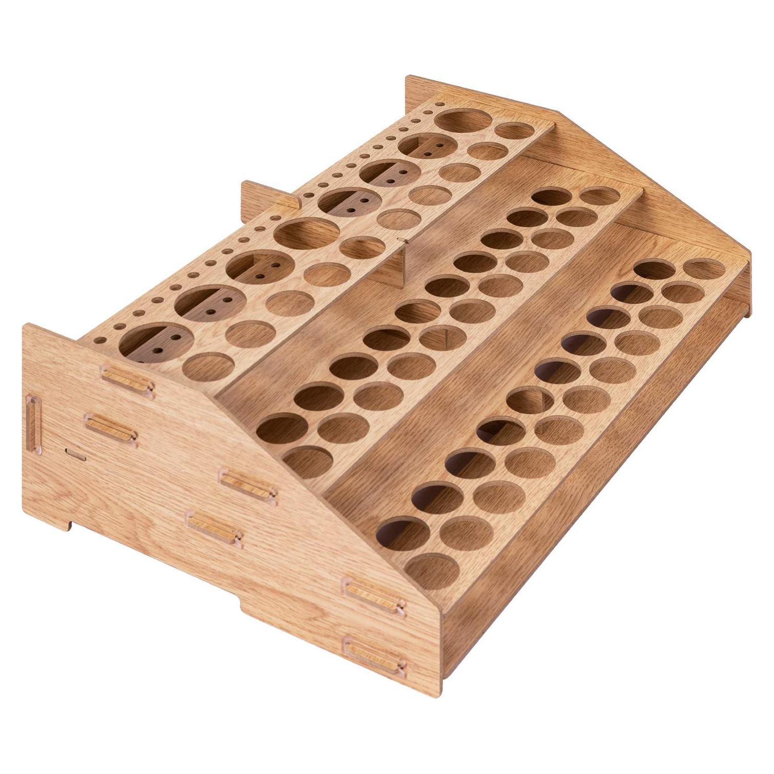 Organizador de Pintura Amazon Basics 60 Botellas 22 Pinceles