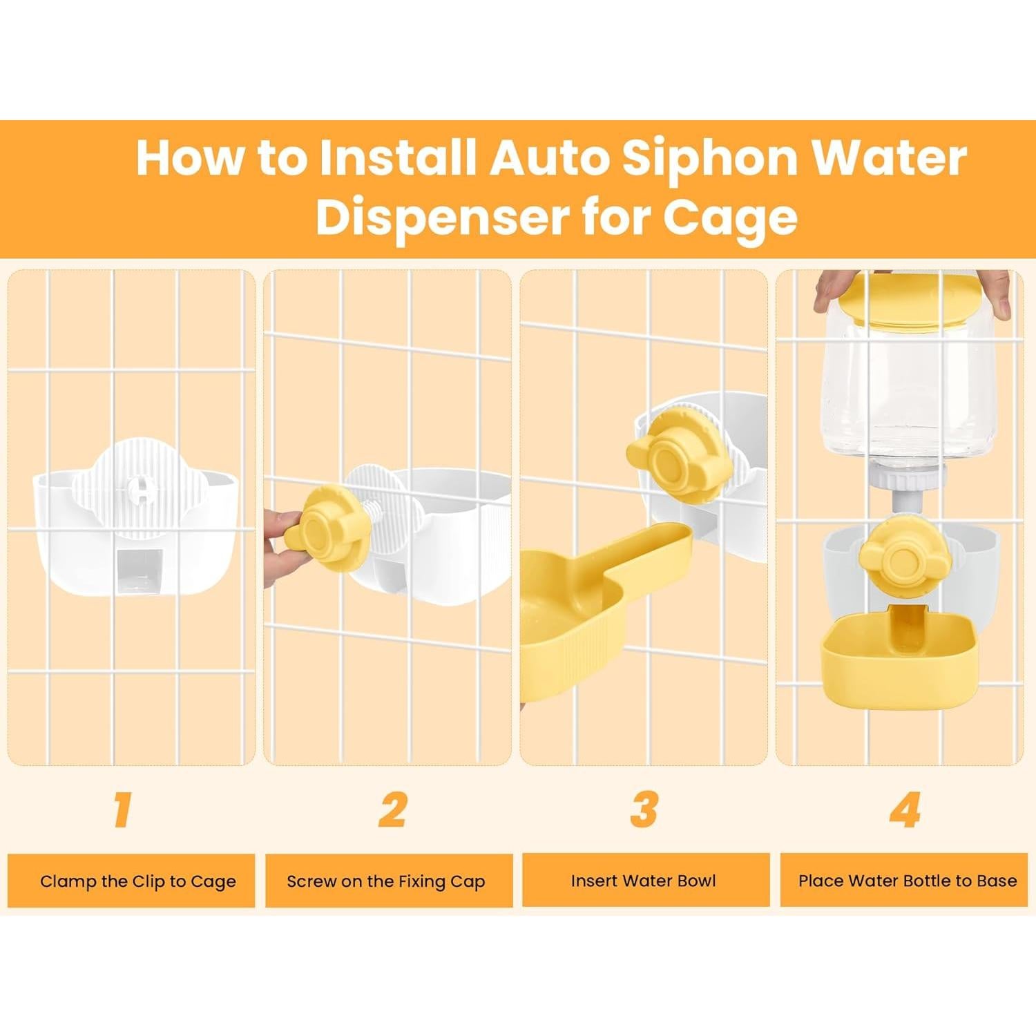 Dispensador de Agua Automático FamiEver 1L para Mascotas