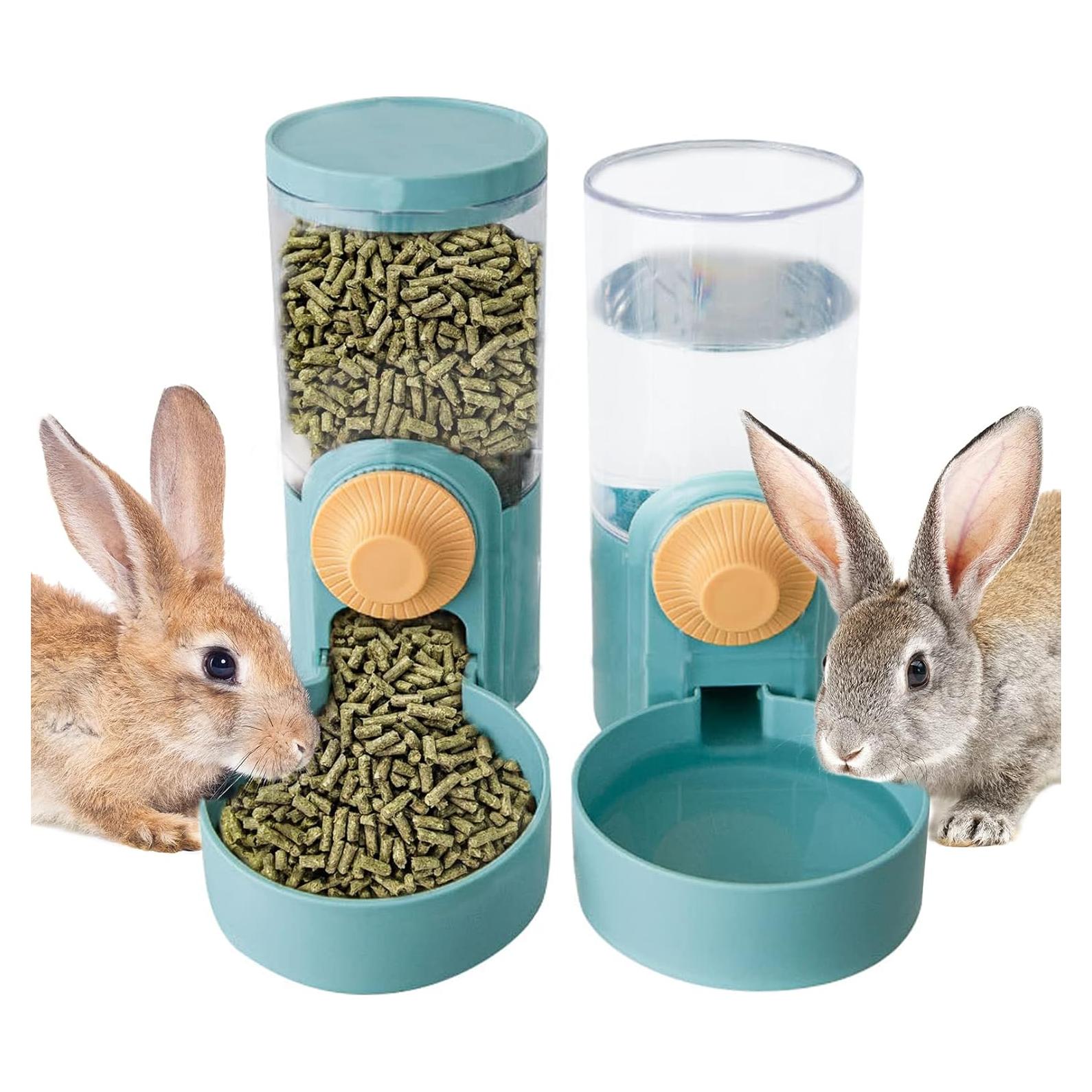 Dispensador automático de comida y agua Kathson 1.05L para mascotas