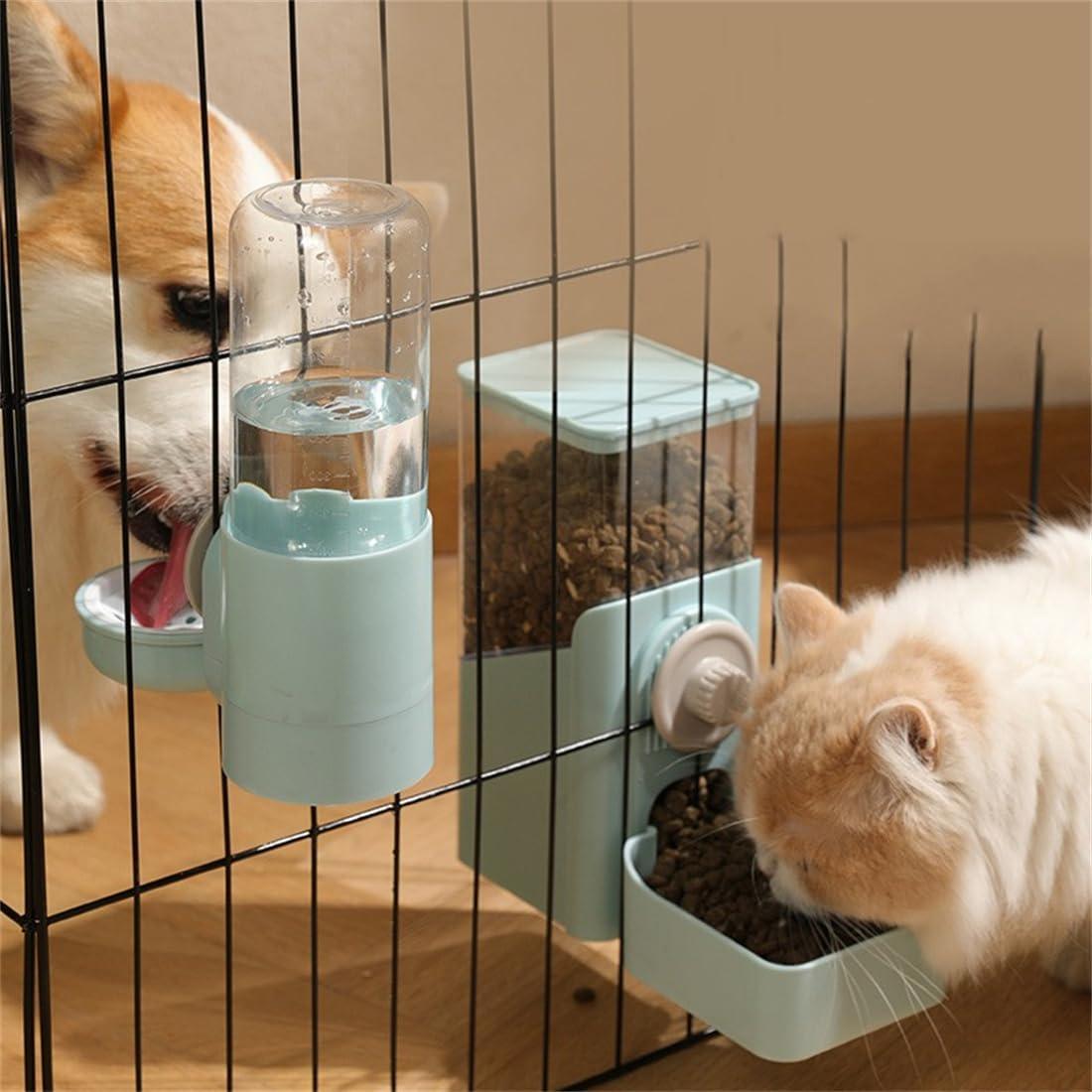 Dispensador Automático de Comida y Agua para Mascotas 1,04L