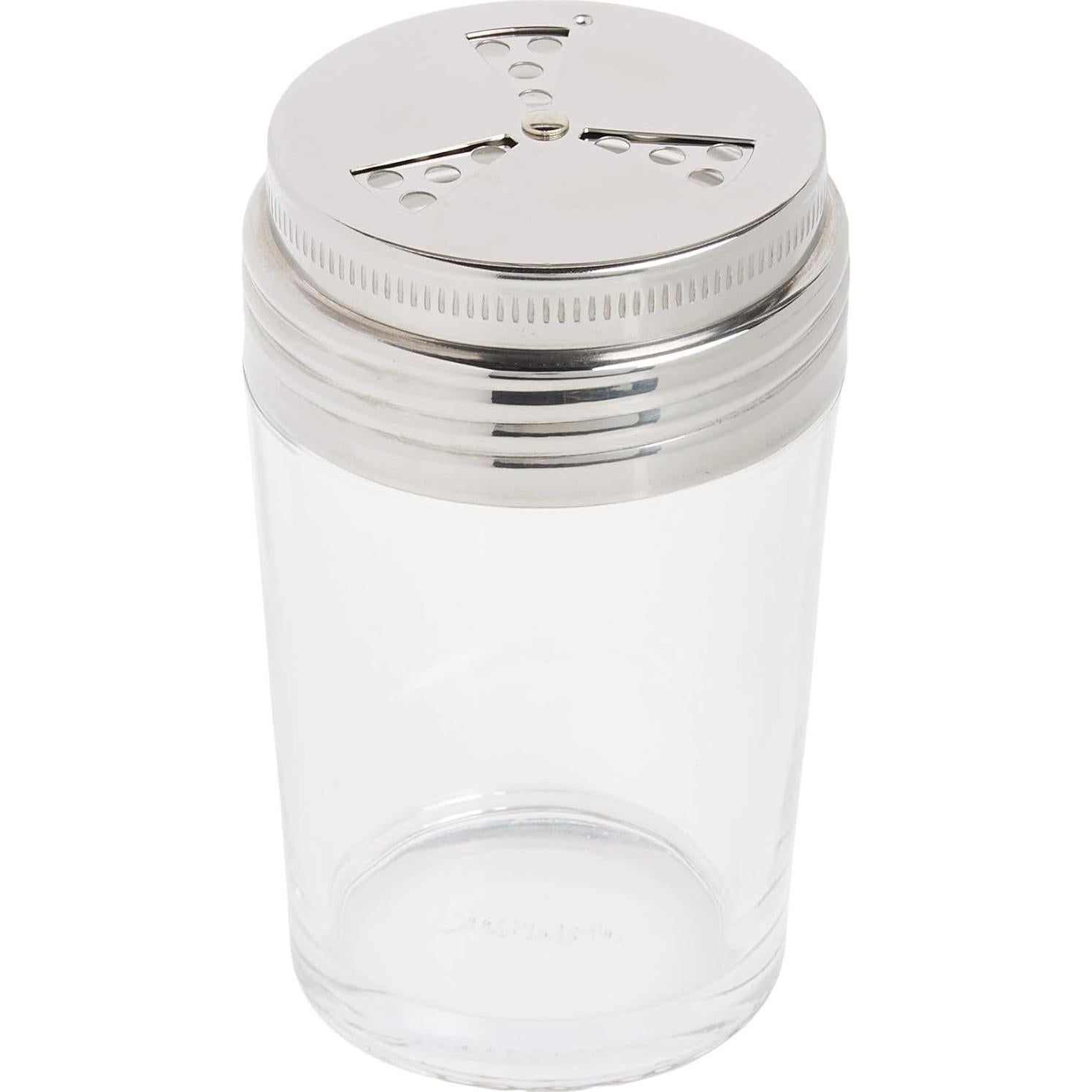 Vaso Dosificador de Vidrio Norpro 170g Ajustable para Especias