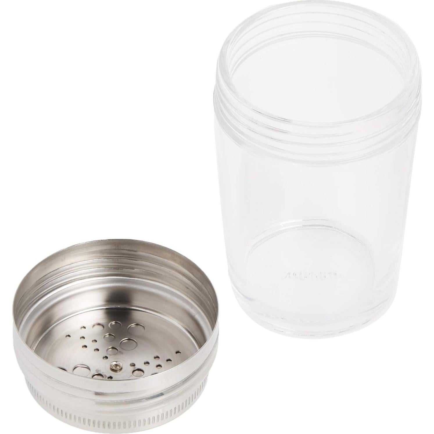 Vaso Dosificador de Vidrio Norpro 170g Ajustable para Especias