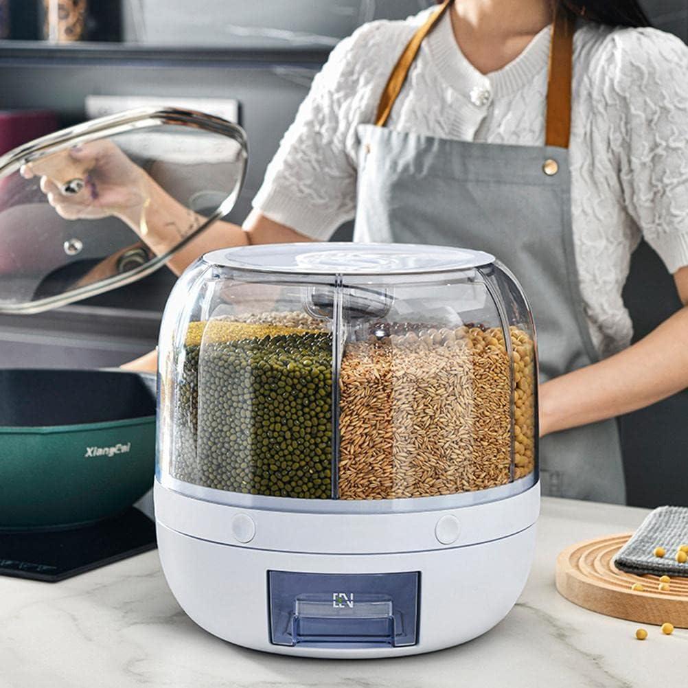 Contenedor de Almacenamiento de Granos 12L Organizador Cocina