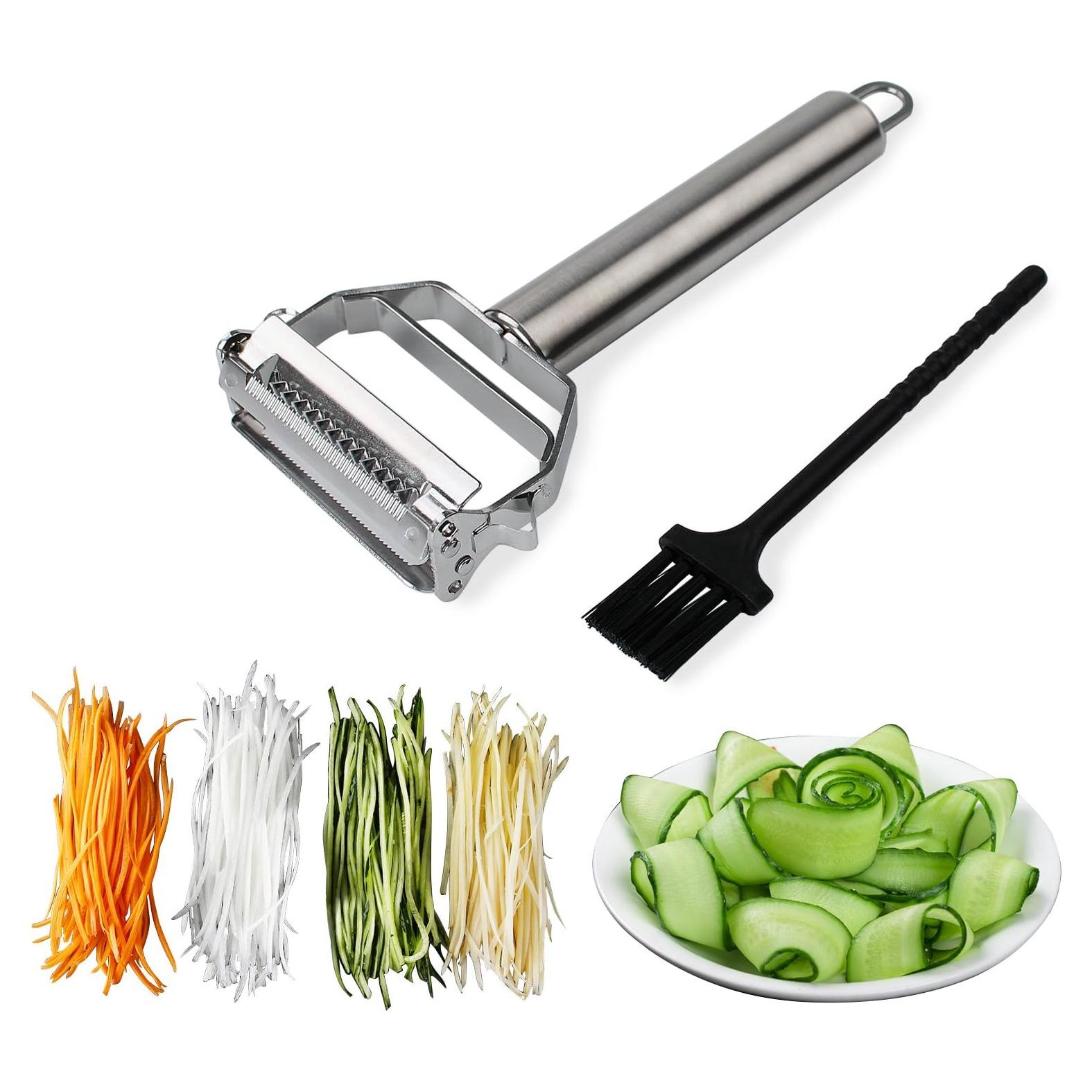 Pelador Julienne Sunkuka Acero Inoxidable 18,5x8,6 cm