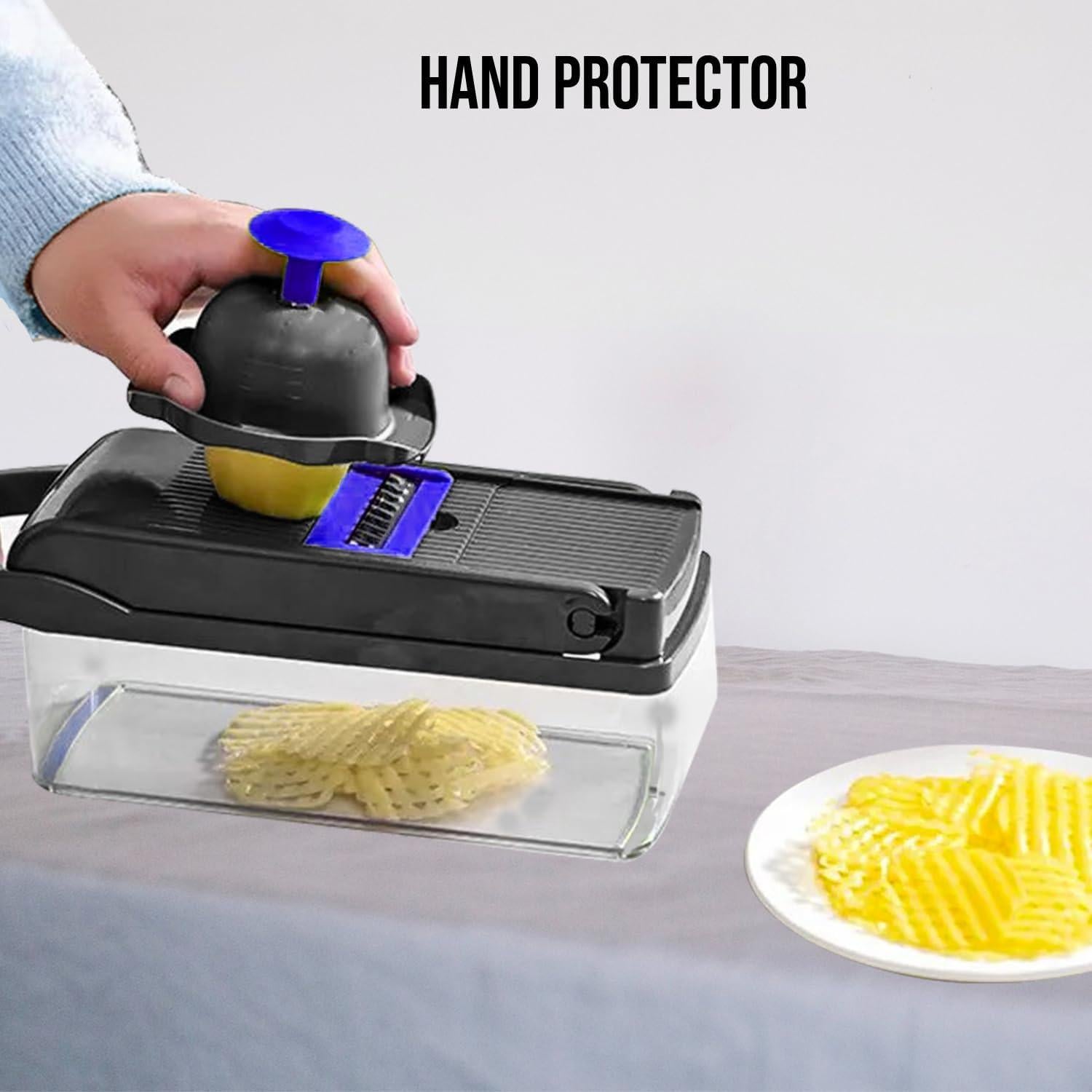 Cortador de Verduras 16 en 1 YOFEY1 Mandolina Profesional