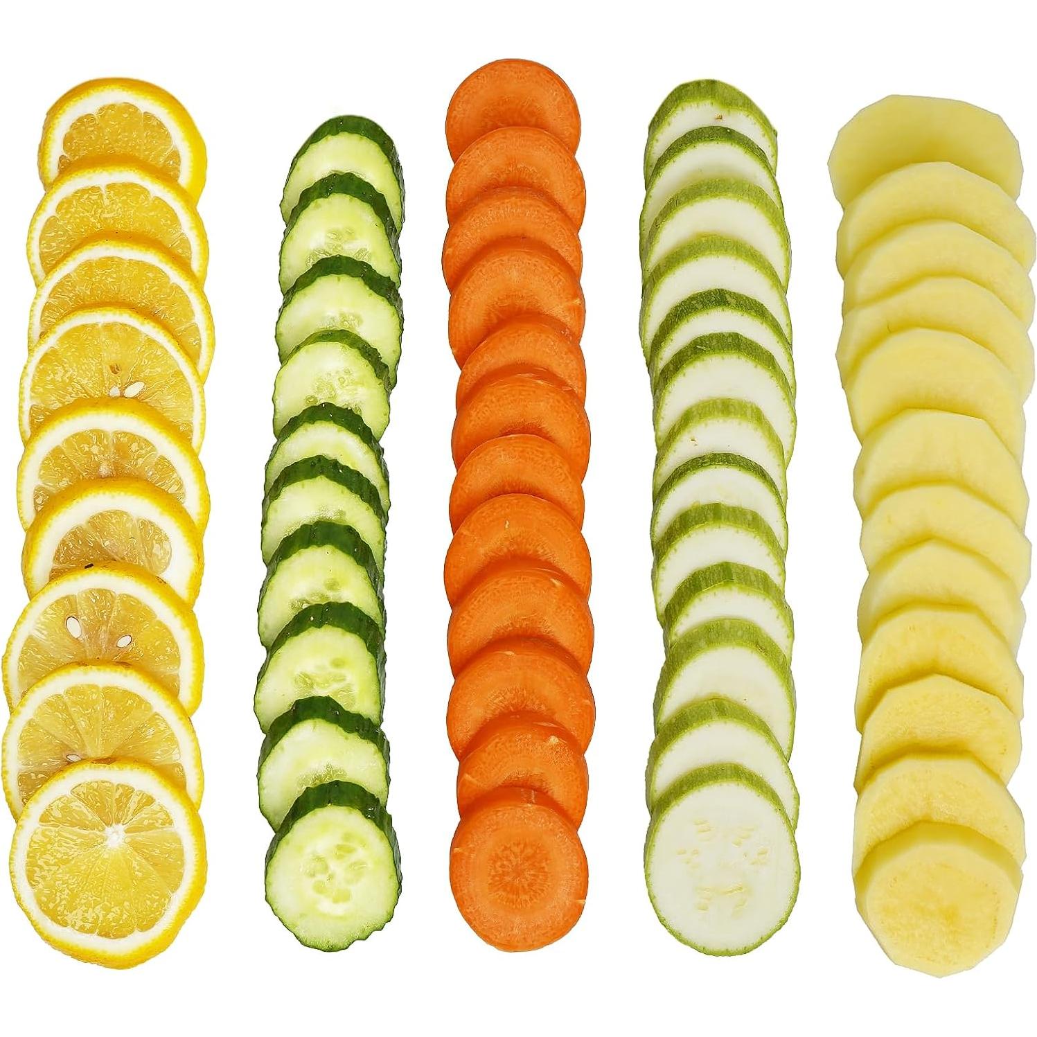 Rebanadora Mandolina OYKEFAW Ajustable 0.1-8mm Gris