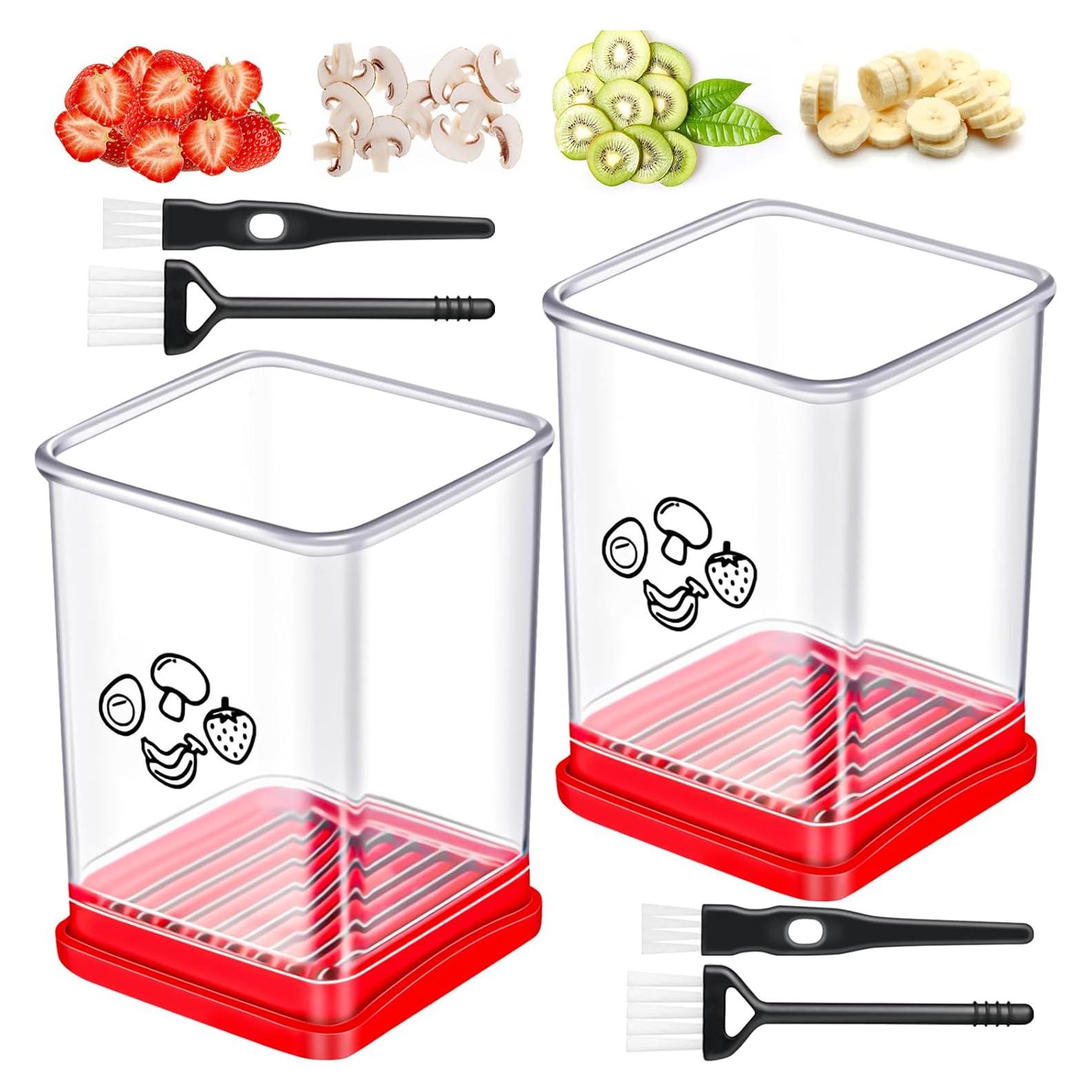 Cortador de Frutas Ponpon Acero Inoxidable 2 Piezas