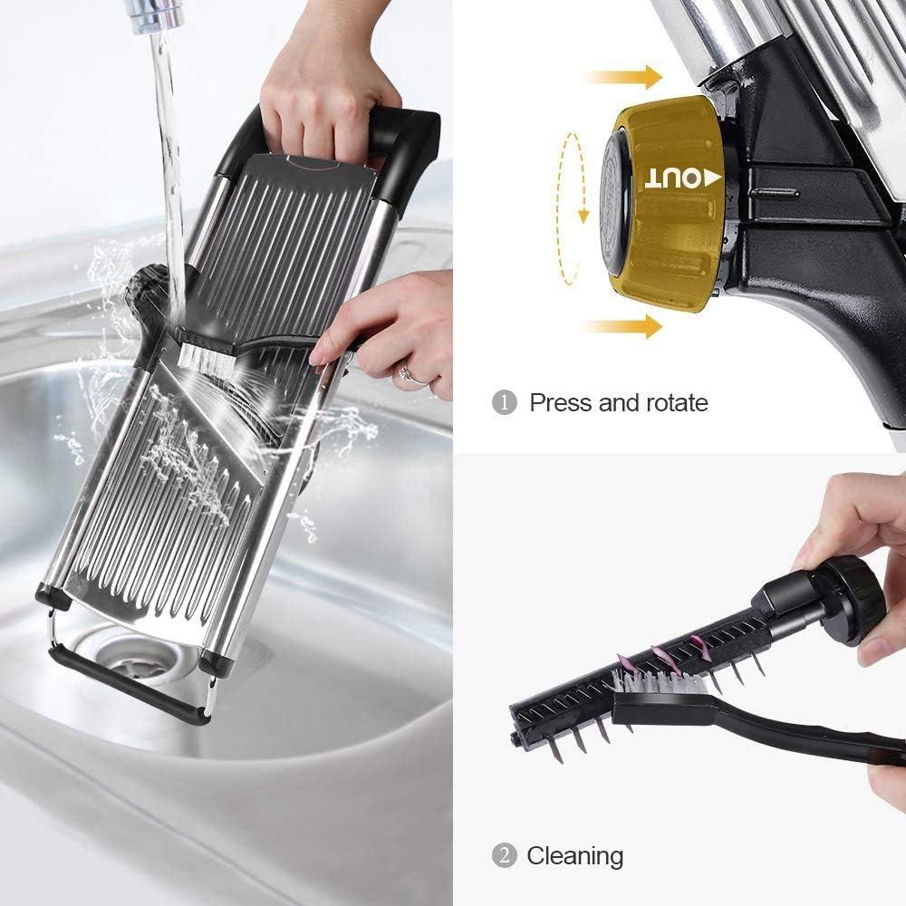 Mandolina Masthome Cortadora de Alimentos Acero Inoxidable