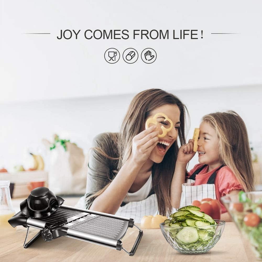 Mandolina Masthome Cortadora de Alimentos Acero Inoxidable