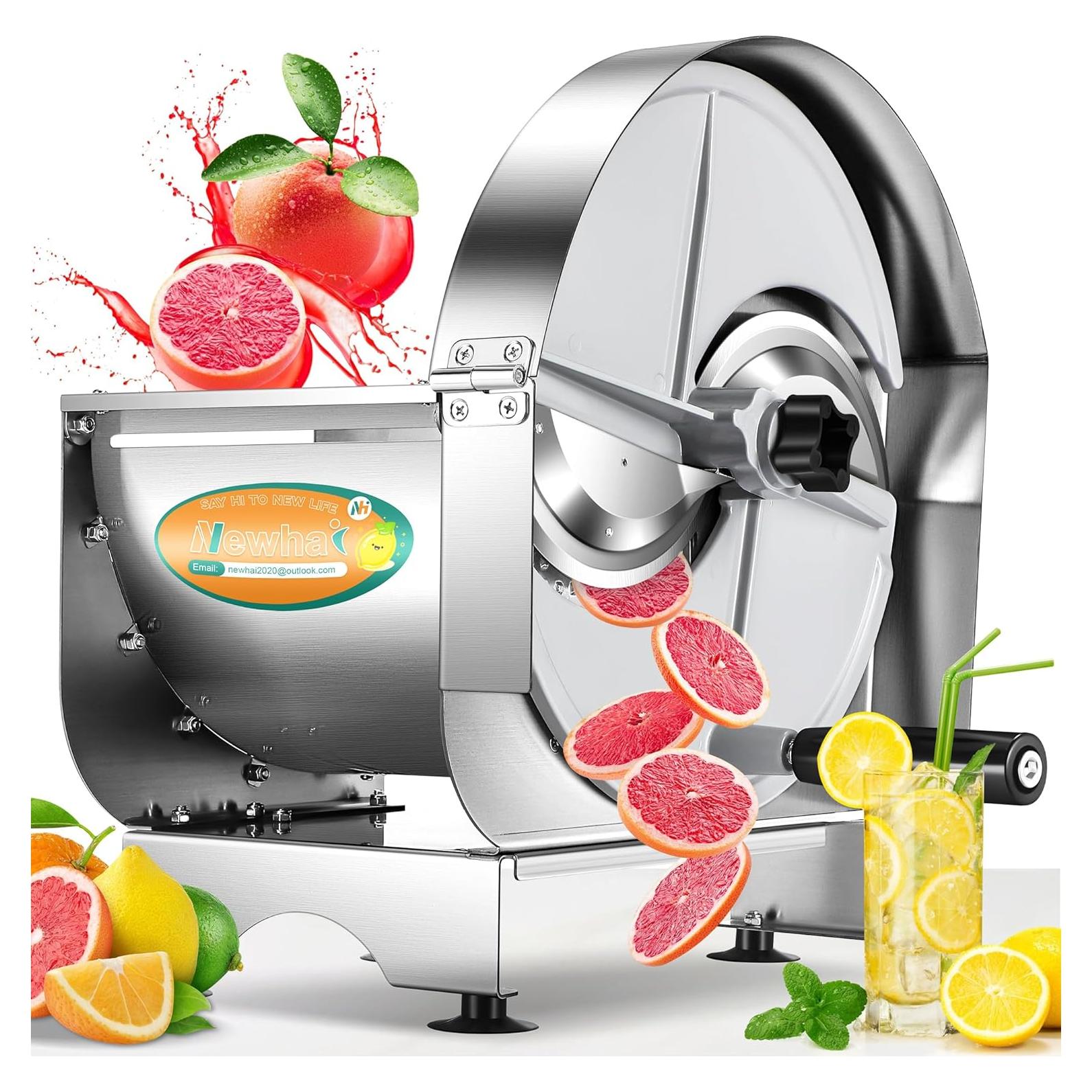 Cortador Manual de Verduras Newhai Acero Inoxidable 0-12mm